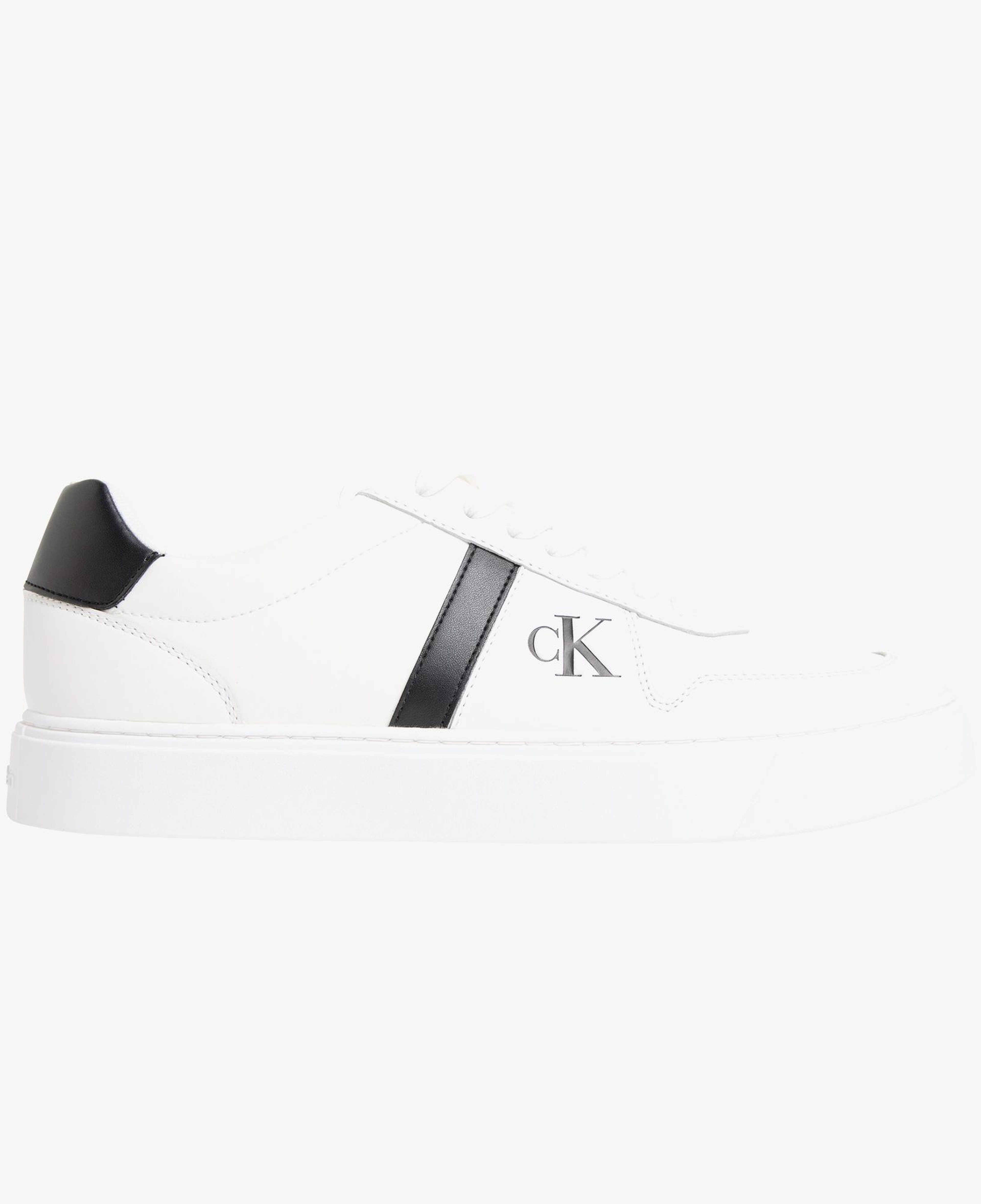 Calvin Klein Classic Cups Lace Tongue Erkek Beyaz Sneaker