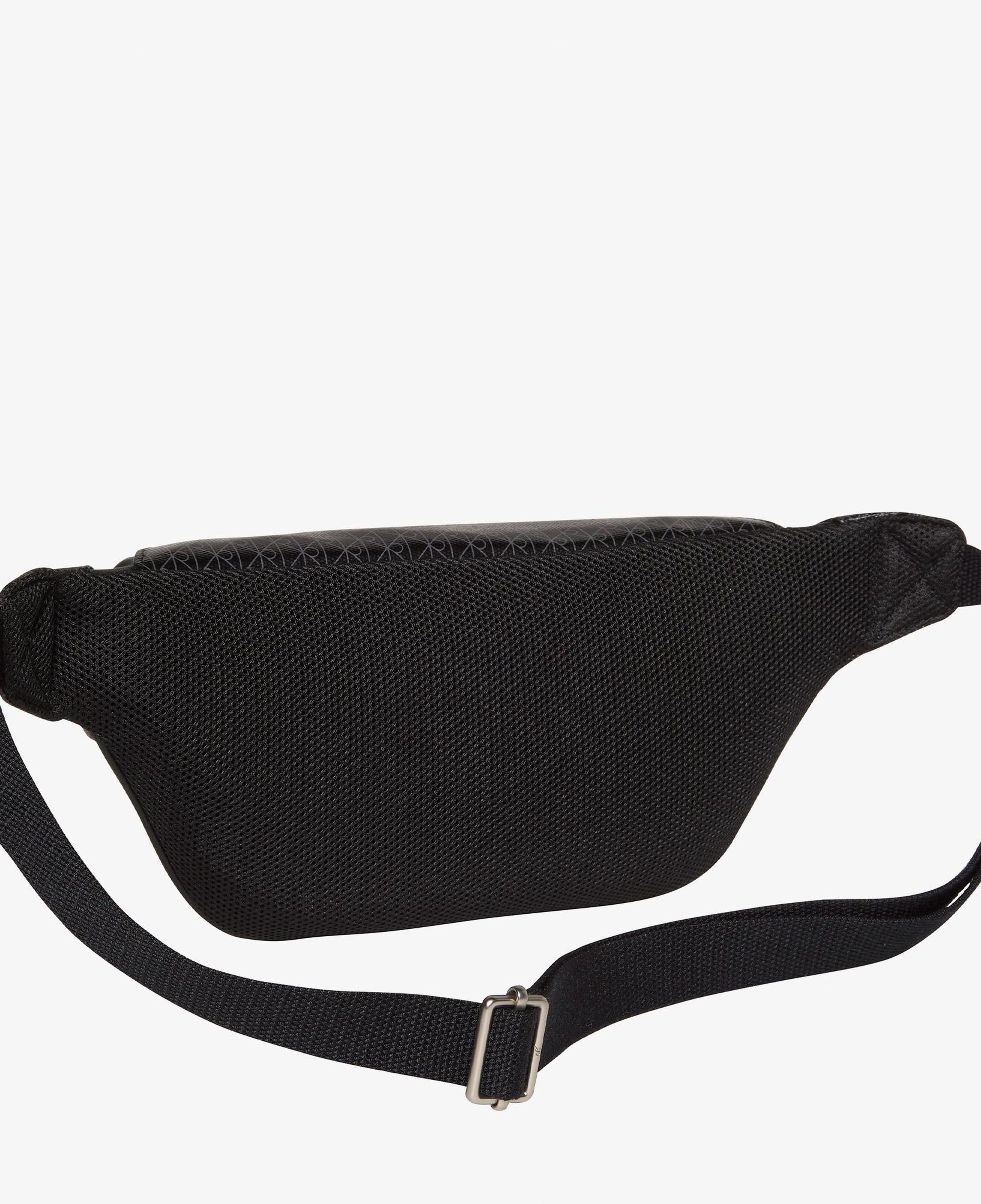 Calvin Klein Emblem Coated Waistbag Erkek Siyah Bel Çantası