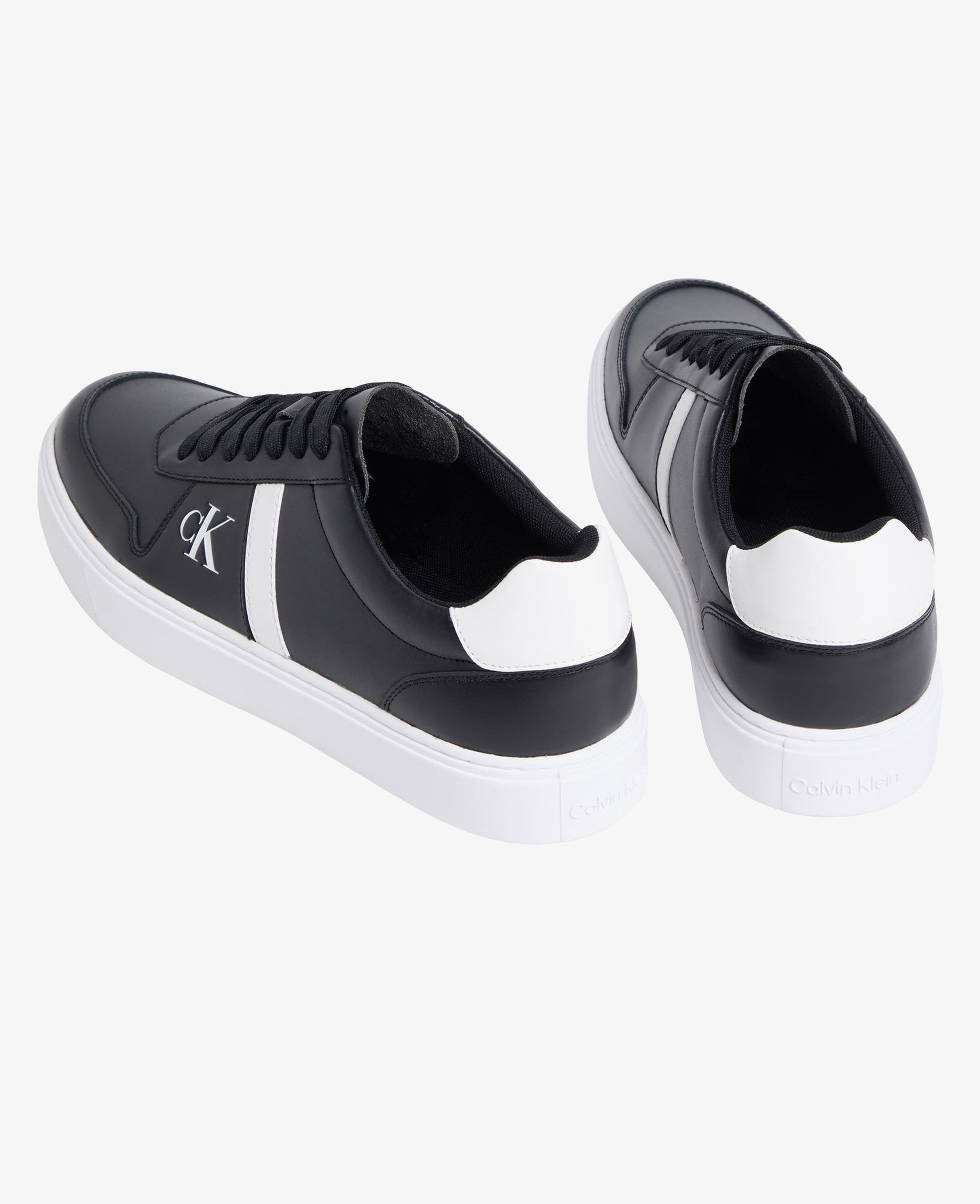 Calvin Klein Classic Cups Lace Tongue Erkek Siyah Sneaker