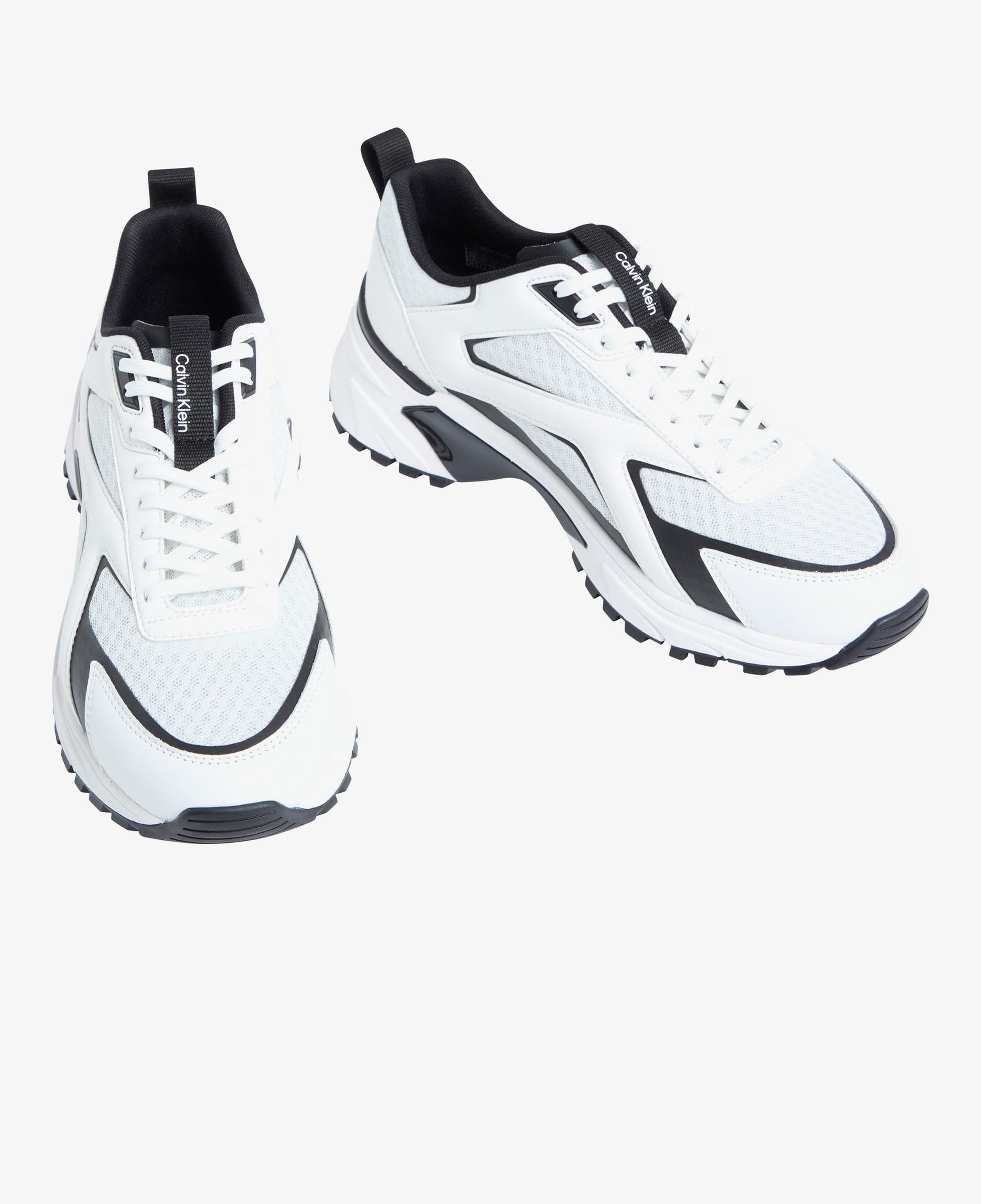 Calvin Klein Hike Runner Laceup Strip Erkek Beyaz Sneaker