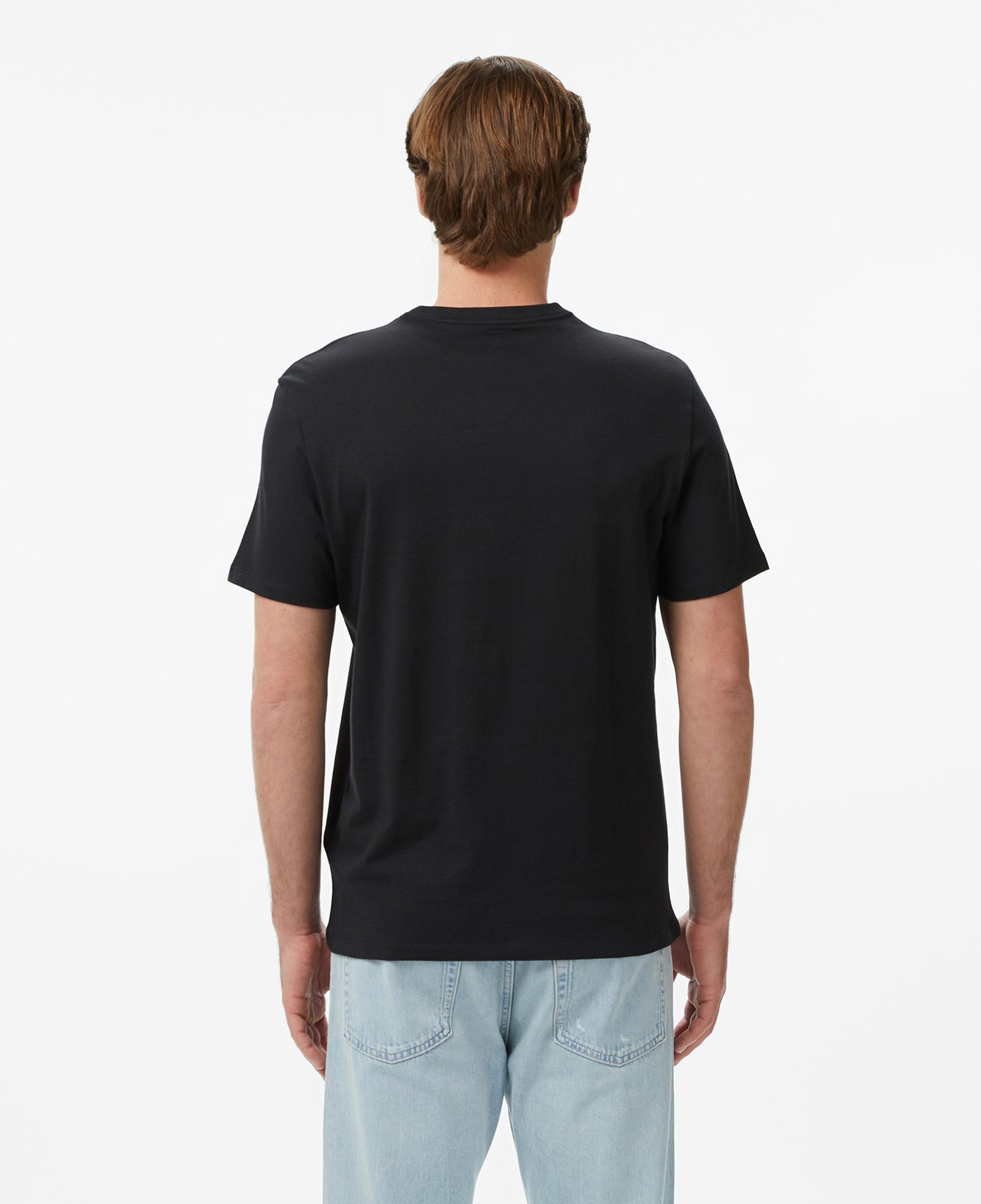 Calvin Klein 30S Micro Monologo Graphic Erkek Siyah T-Shirt