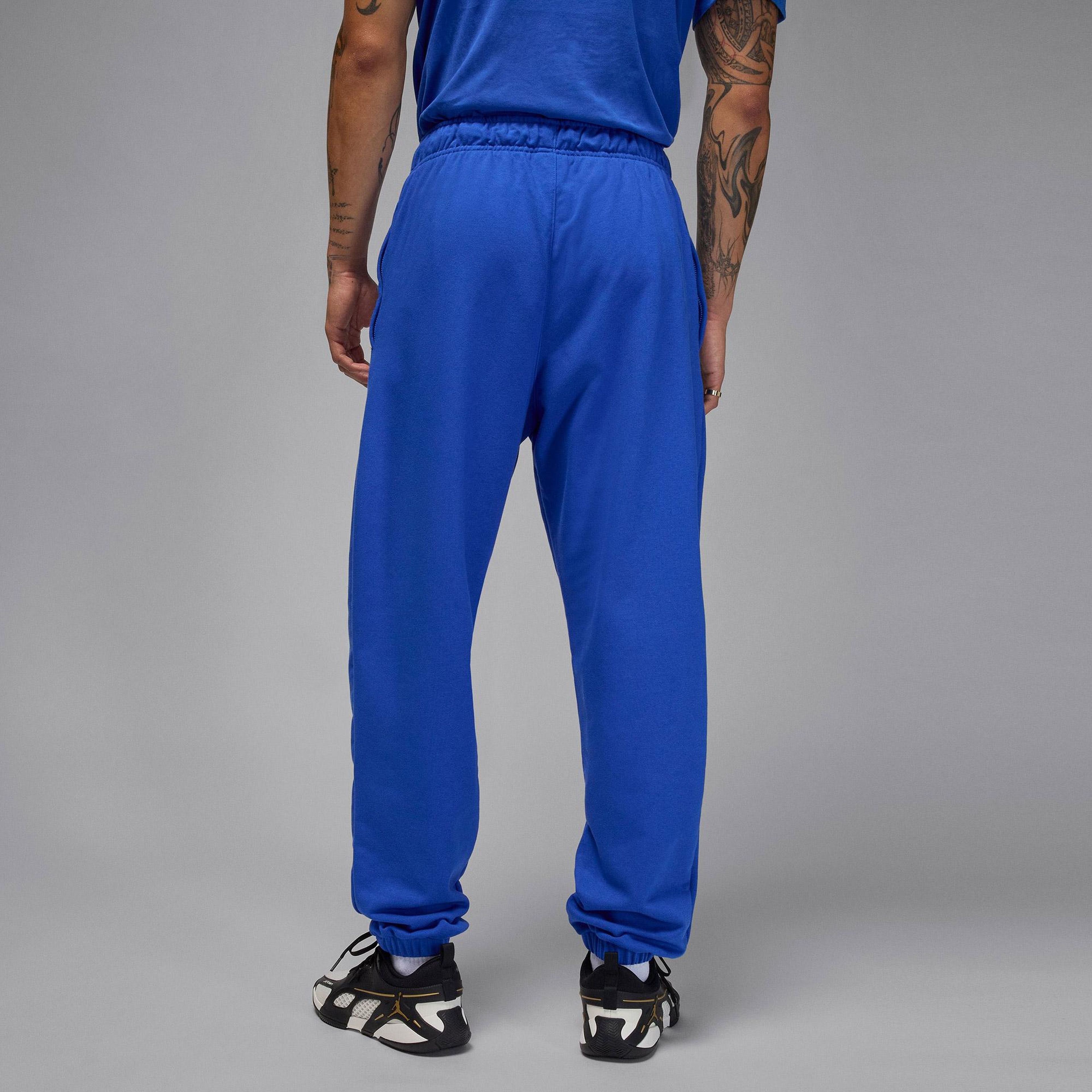 Jordan Dri-Fit Sport Crossover Fleece Erkek Mavi Eşofman Altı