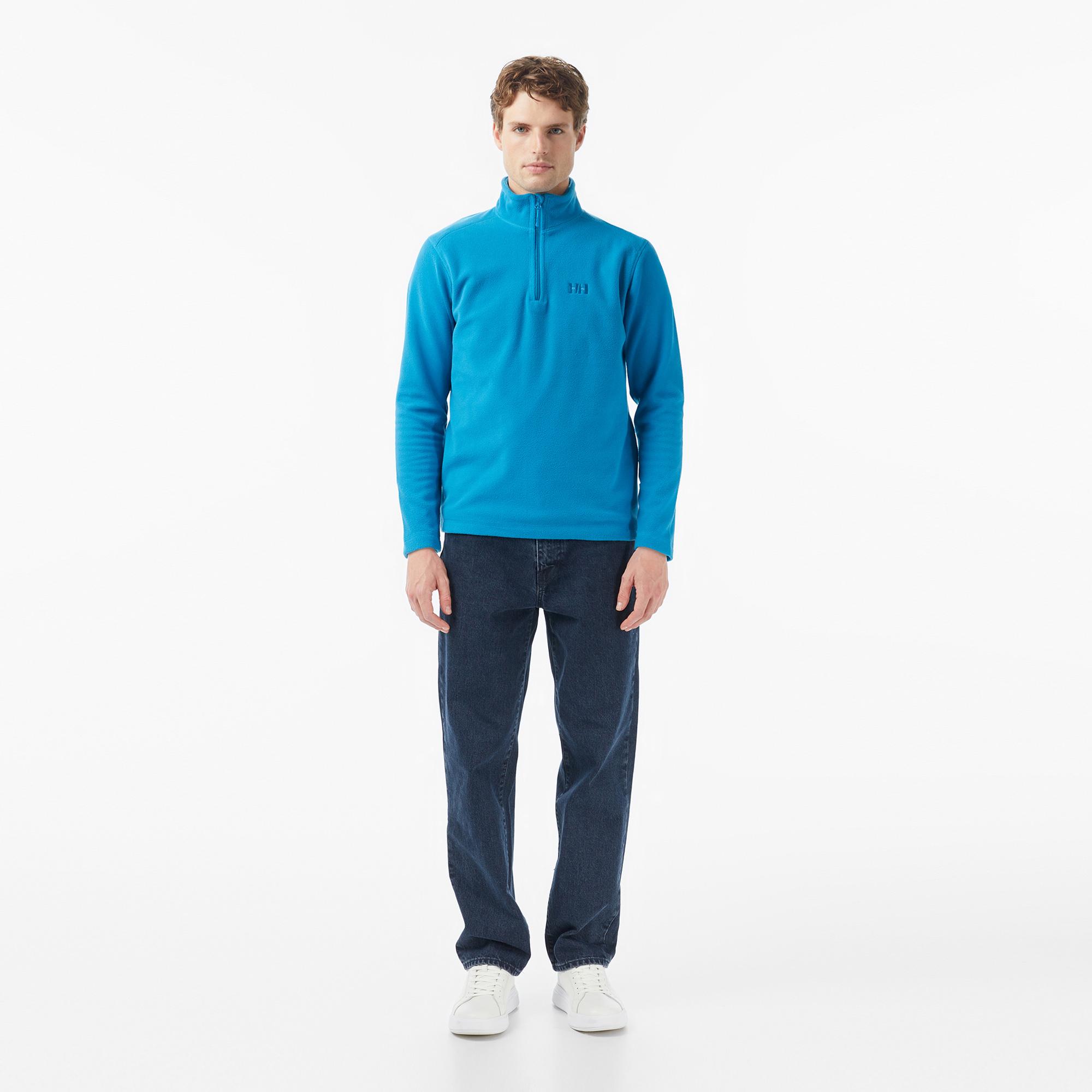 Helly Hansen Mount Polar Fleece Erkek Mavi Sweatshirt