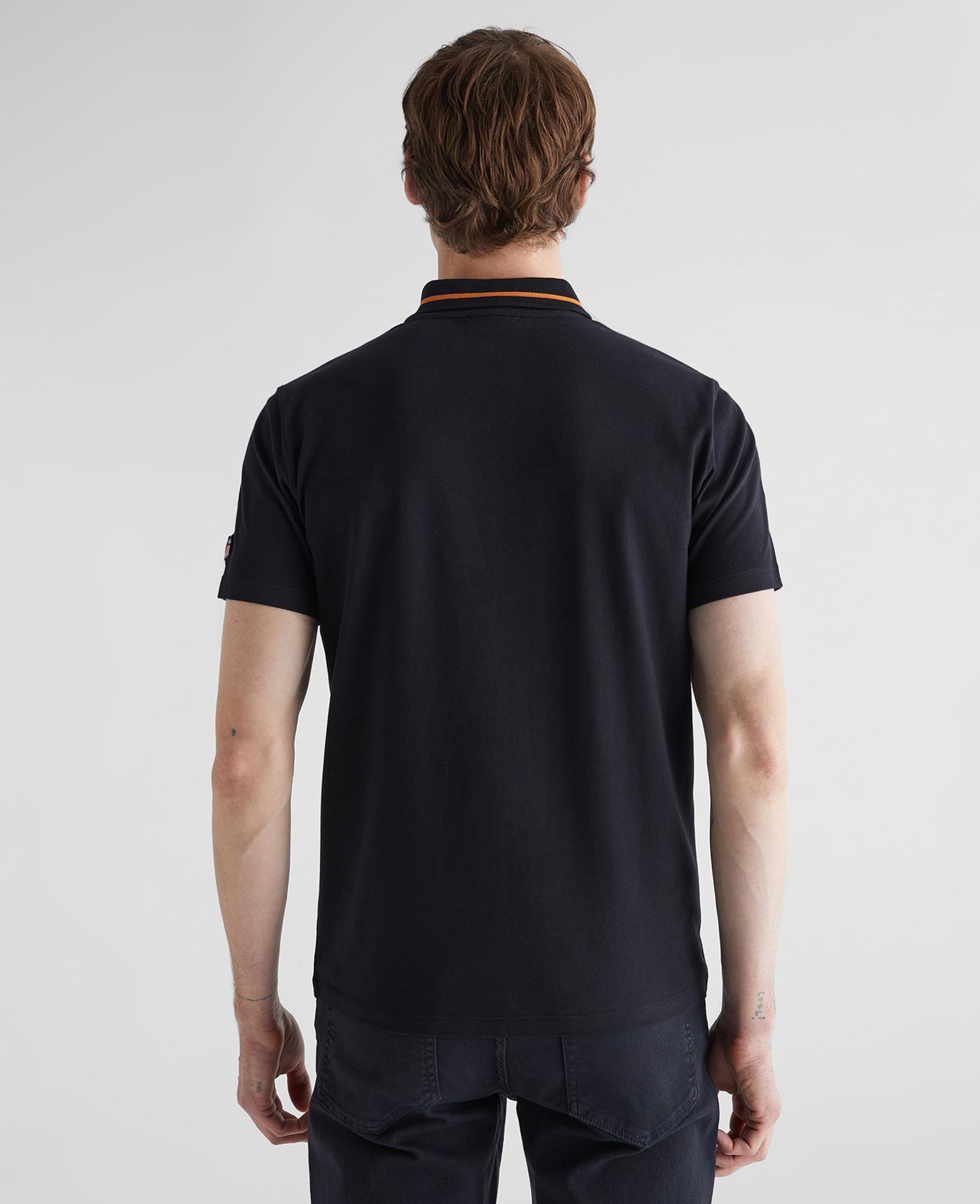 GANT Erkek Siyah Regular Fit Yarım Fermuarlı Polo