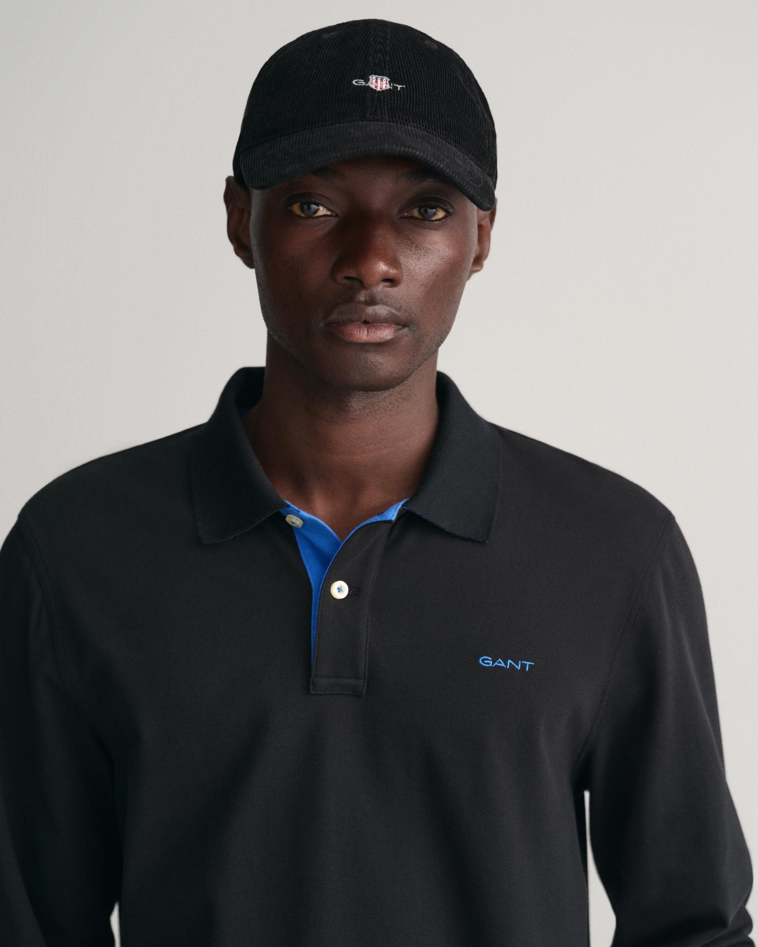 Gant Erkek Siyah Regular Fit Polo