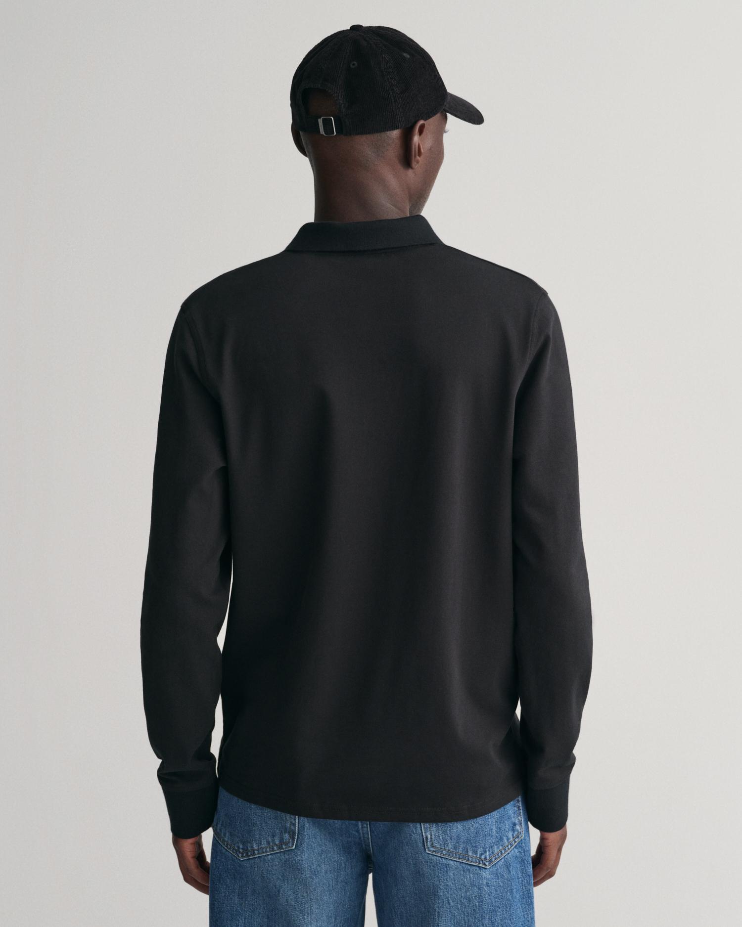 Gant Erkek Siyah Regular Fit Polo