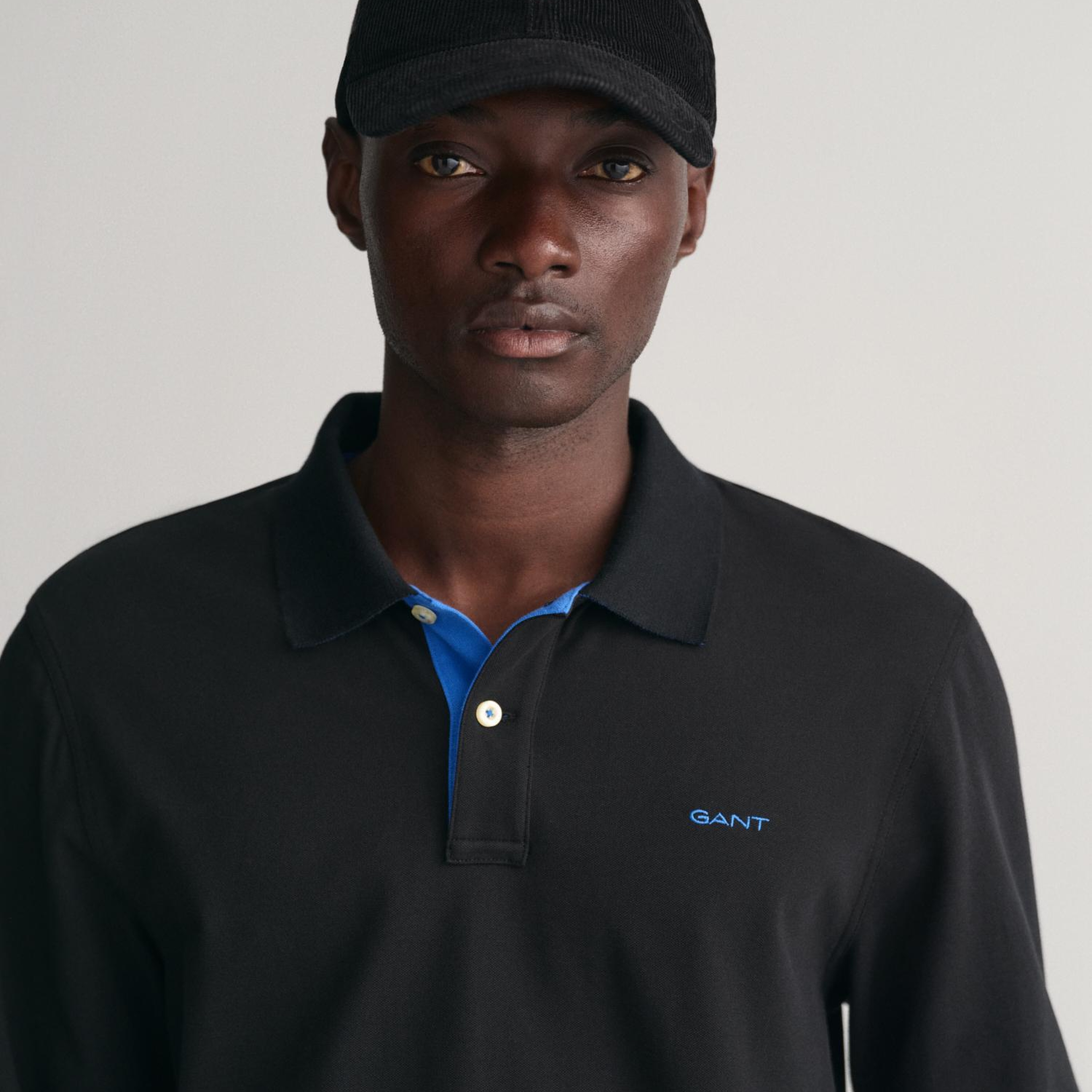 Gant Erkek Siyah Regular Fit Polo
