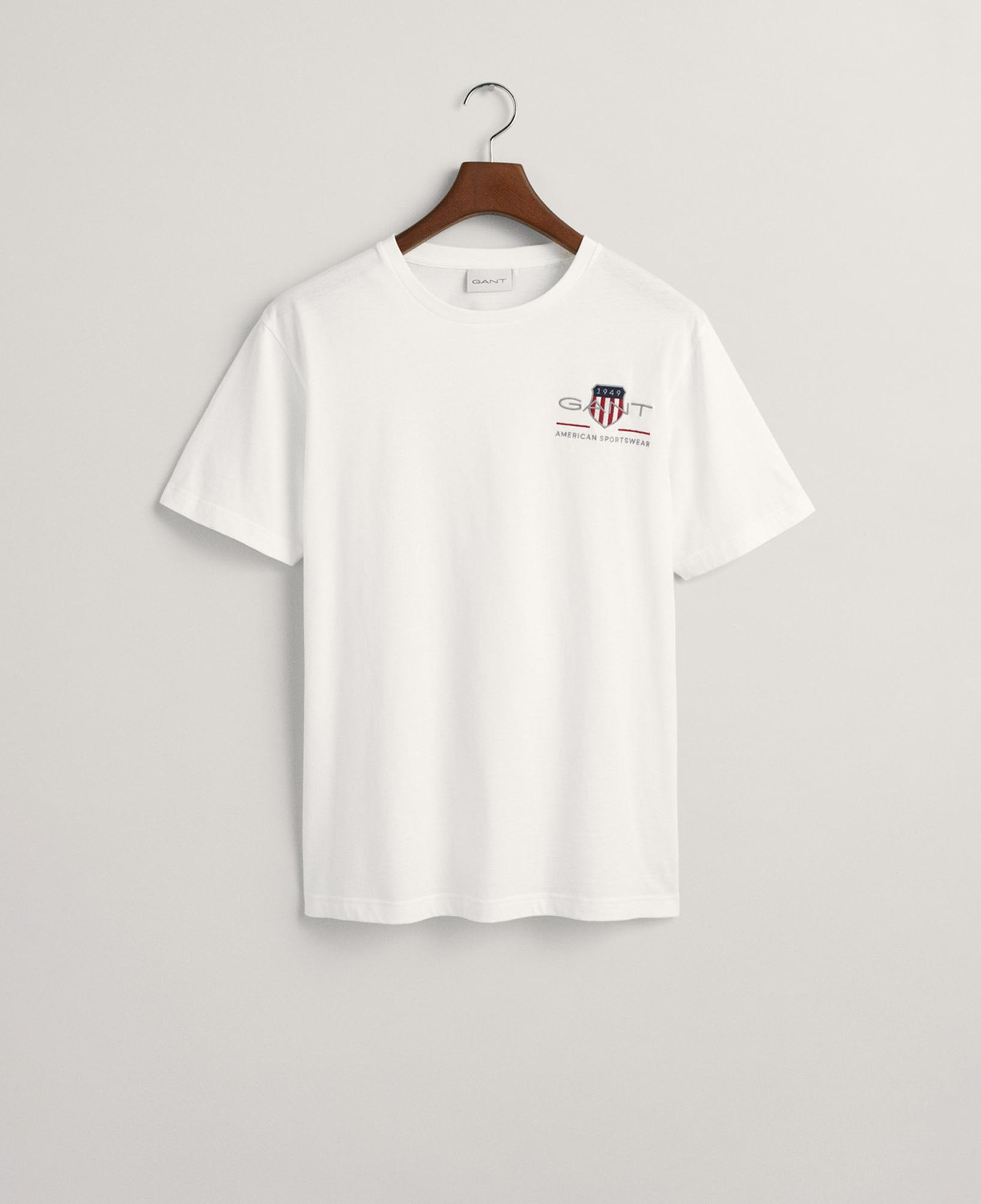 Gant Erkek Beyaz T-Shirt