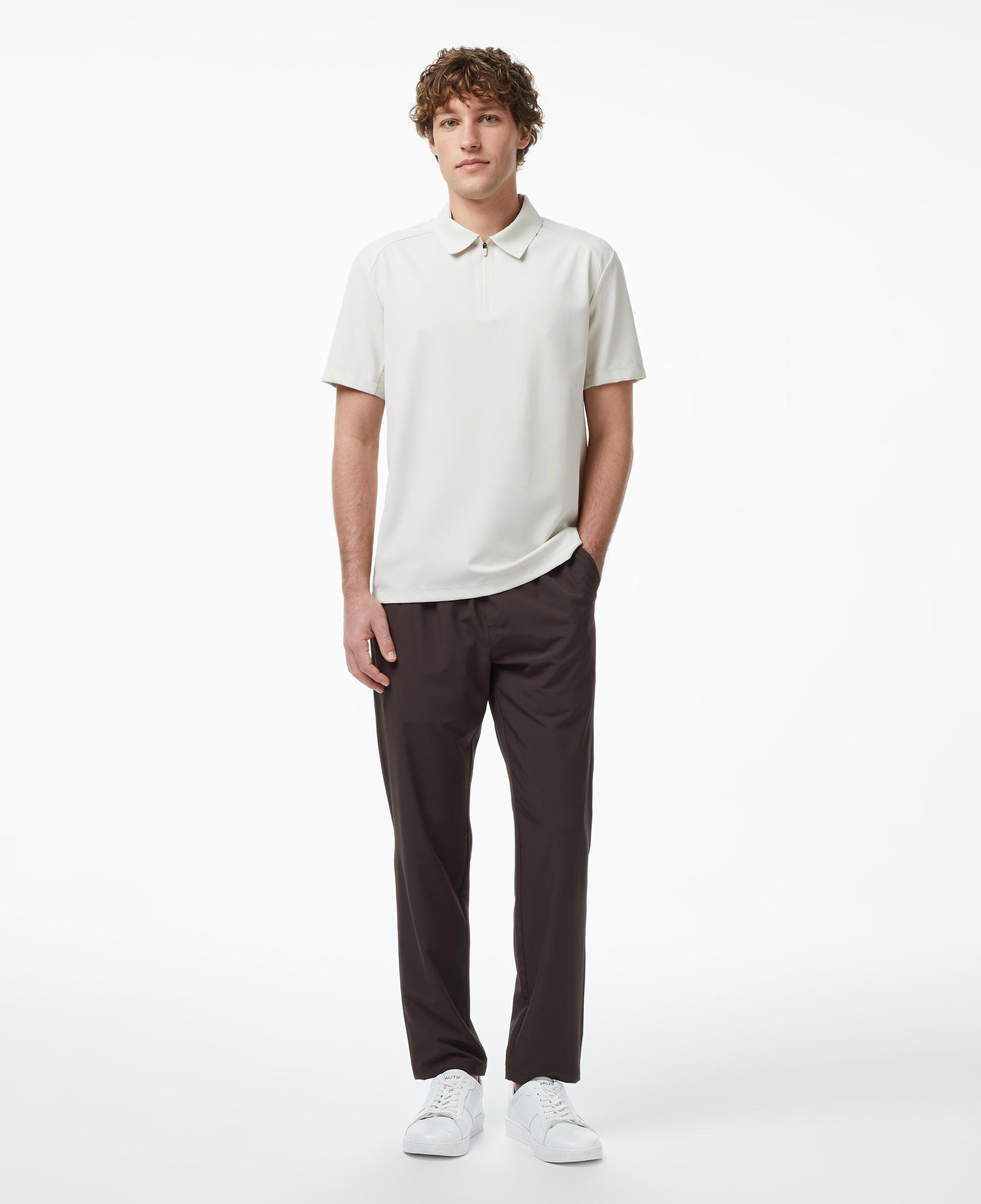 Nautica Erkek Kahverengi Slim Fit Teknik Pantolon