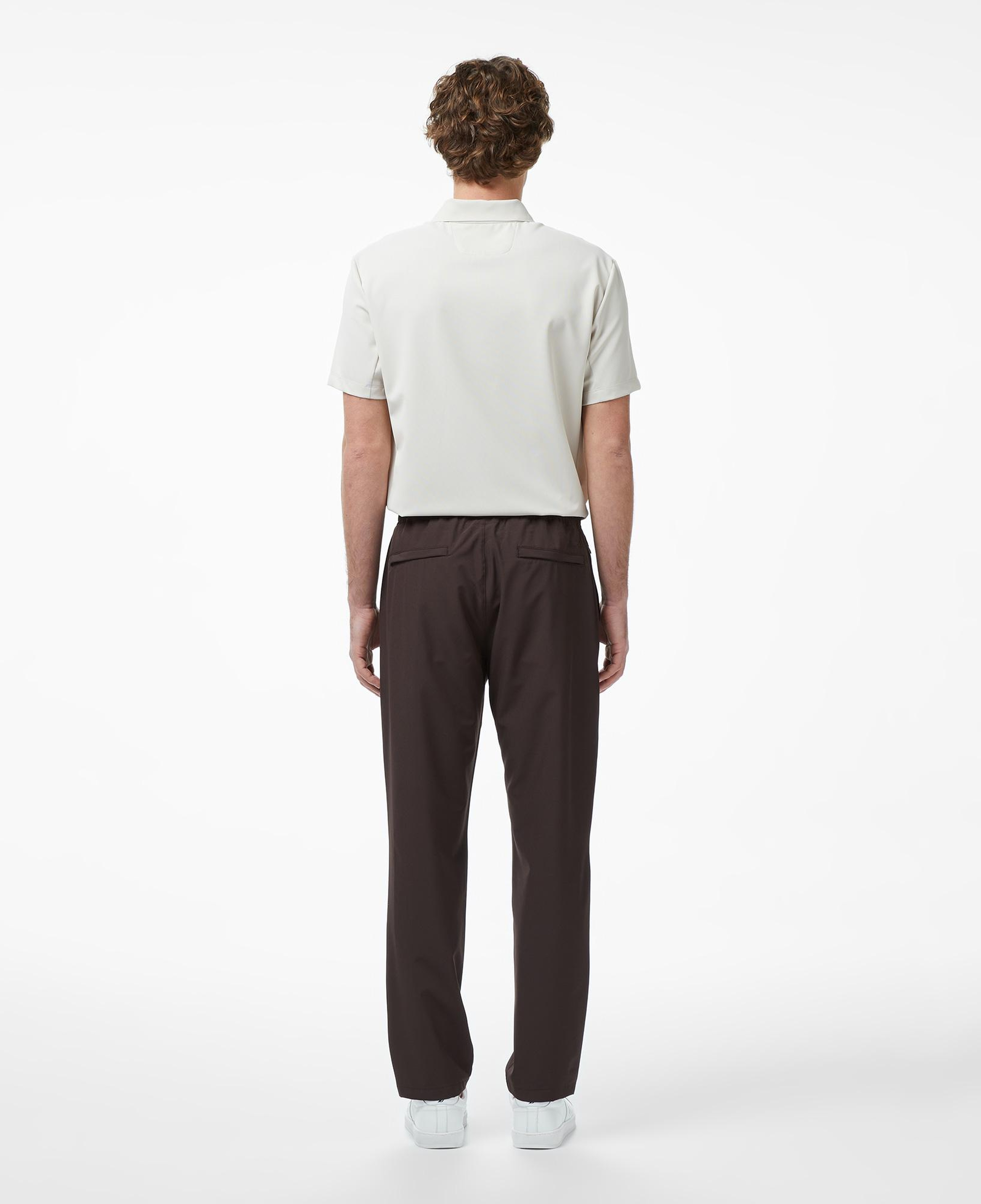 Nautica Erkek Kahverengi Slim Fit Teknik Pantolon