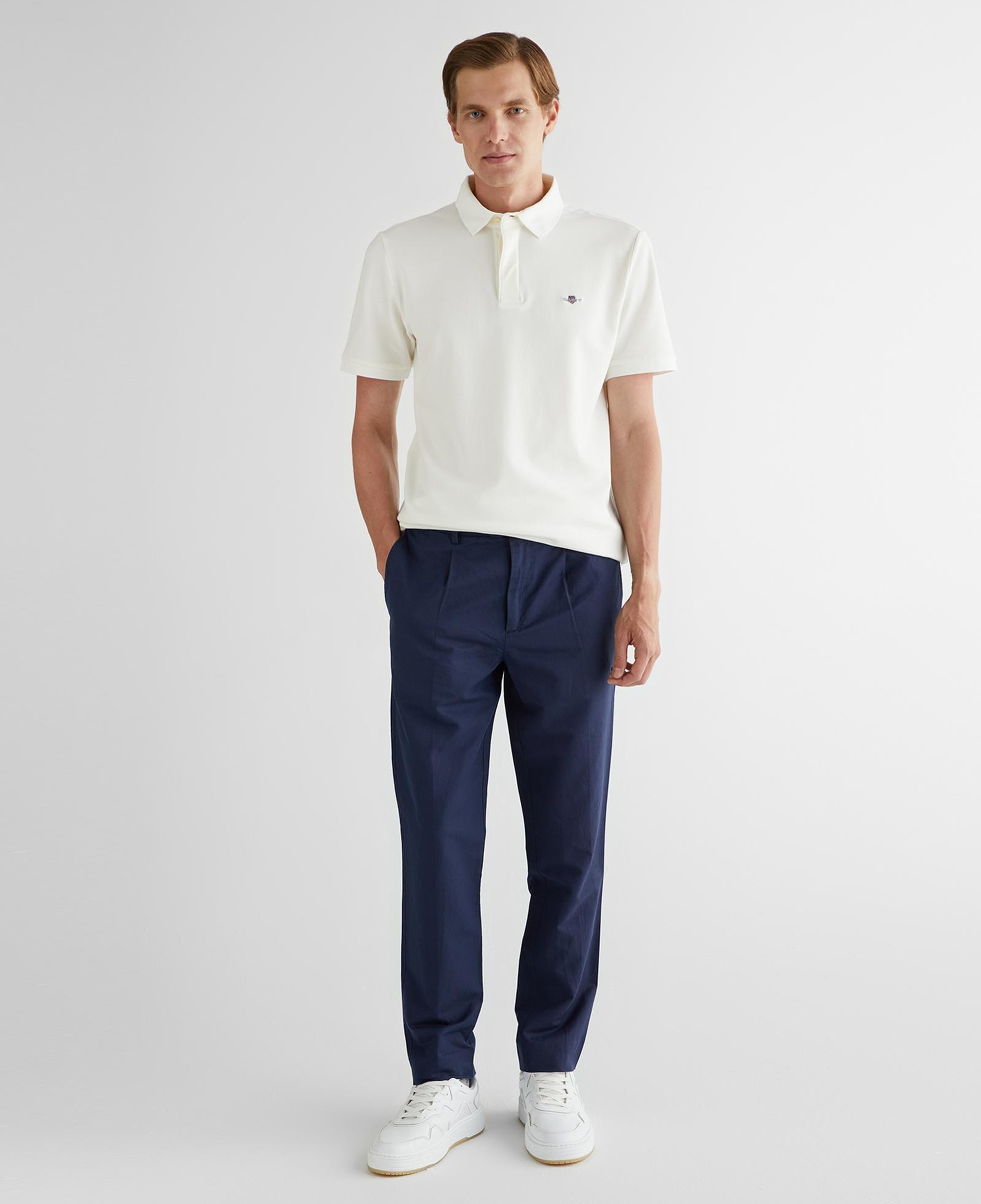 GANT Erkek Mavi Slim Fit Pantolon