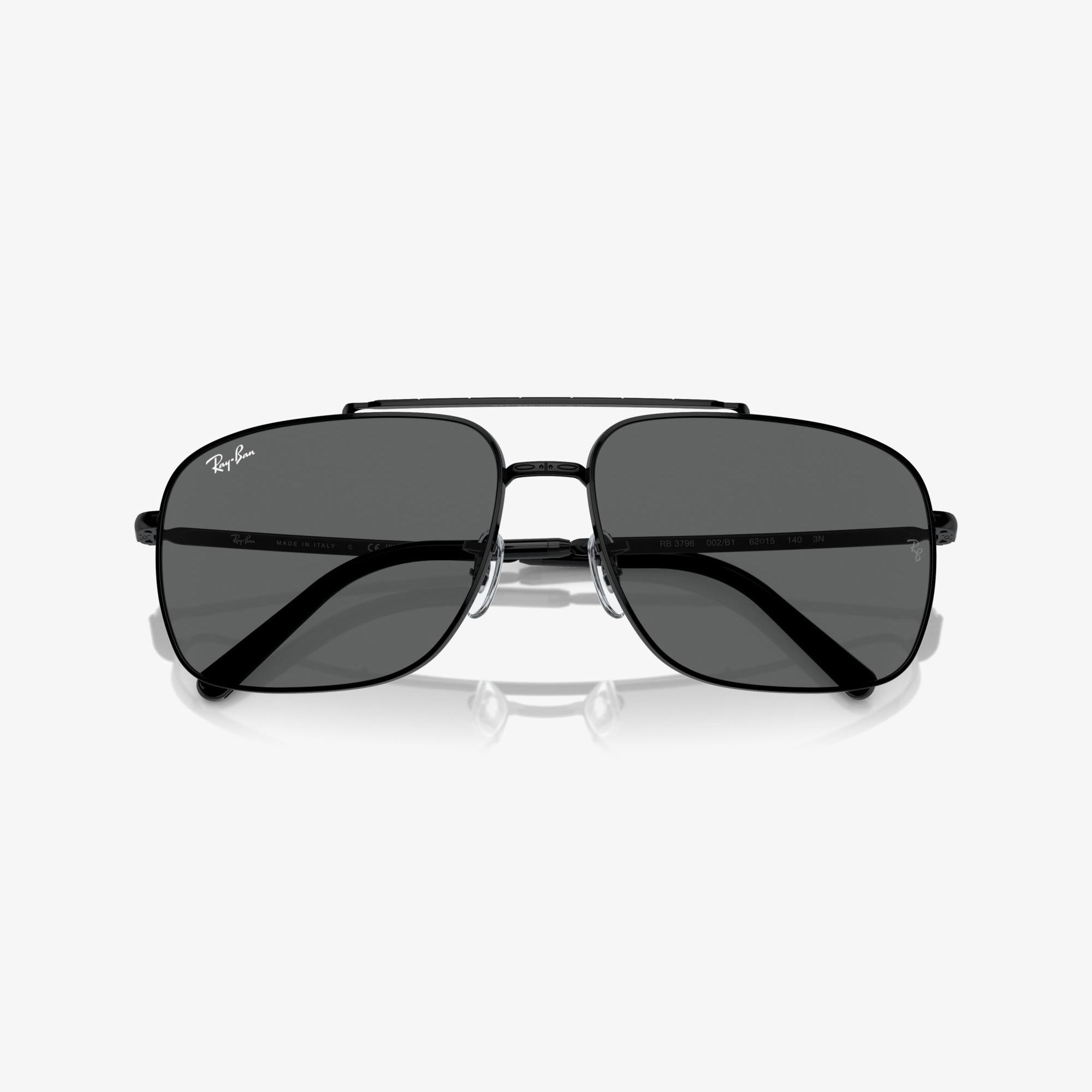 RAY-BAN 0RB3796 Unisex Siyah Güneş Gözlüğü