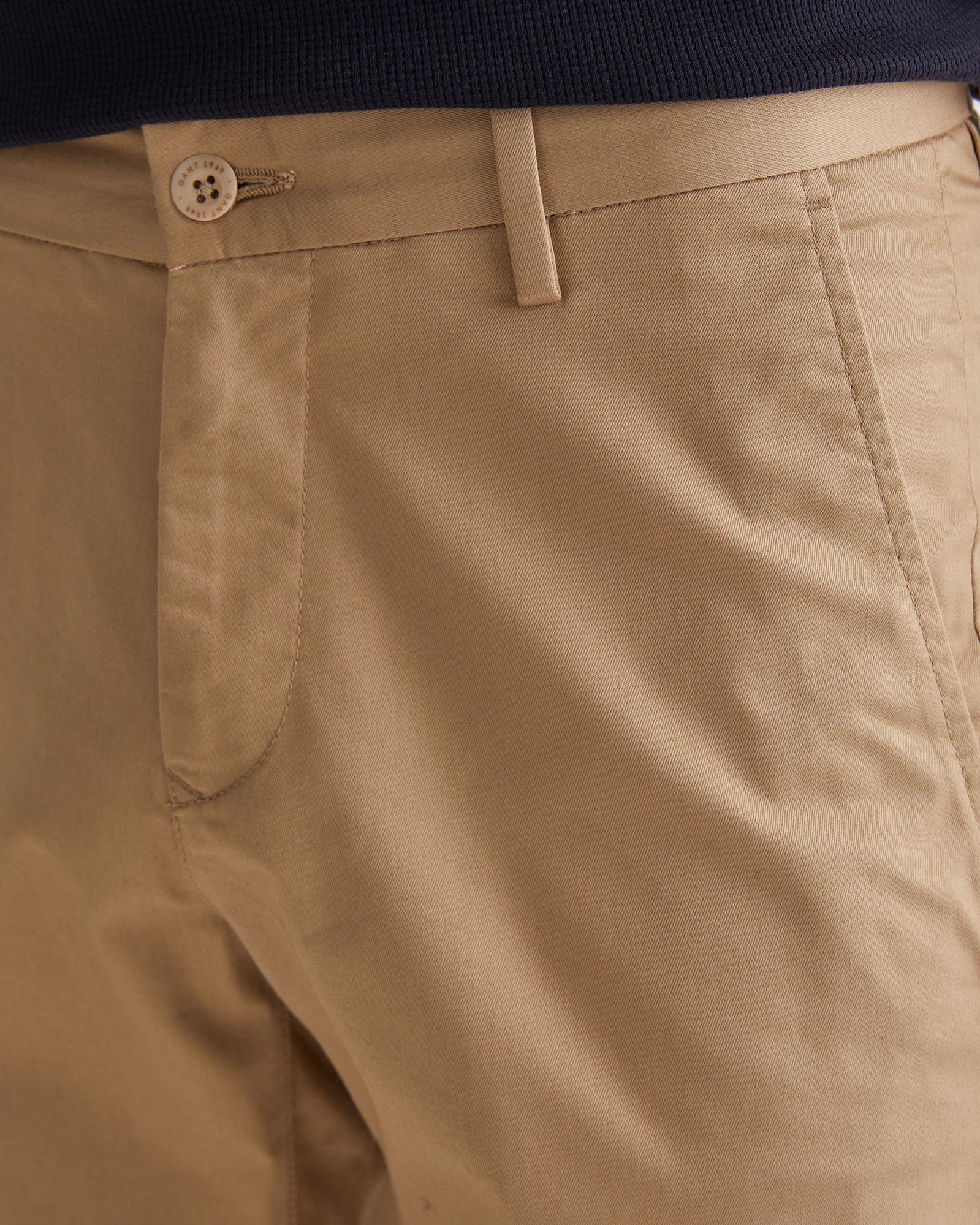 GANT Erkek Bej Slim Fit Şort