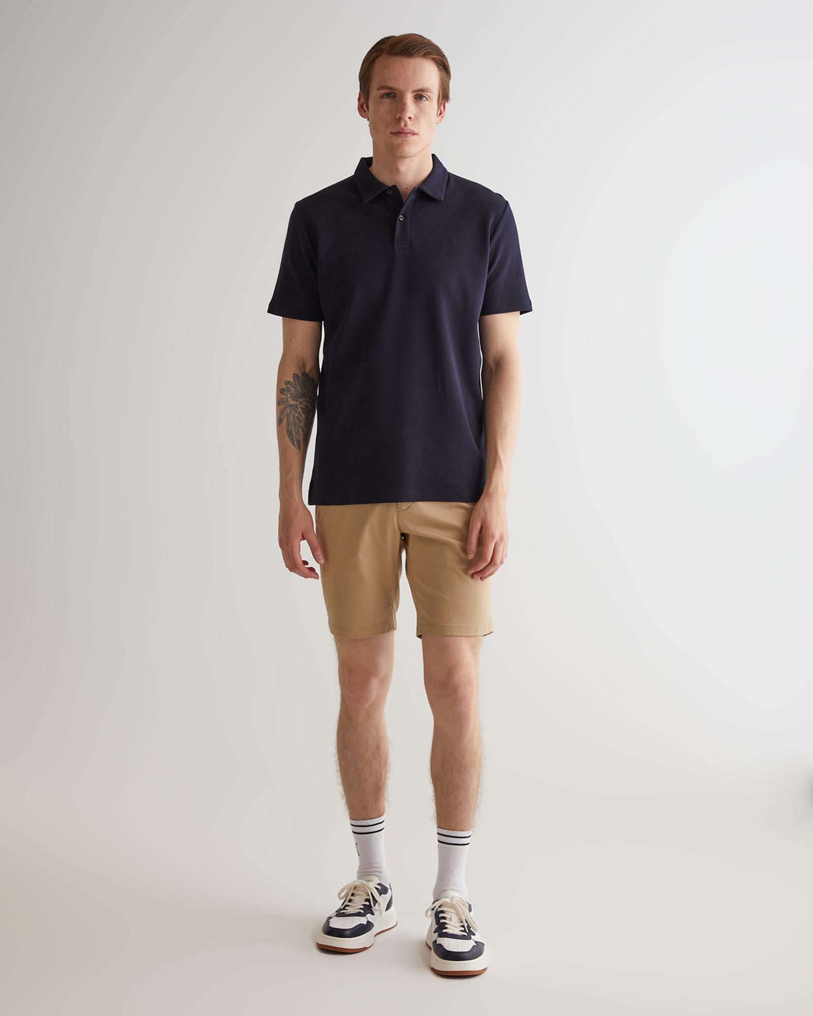 GANT Erkek Bej Slim Fit Şort