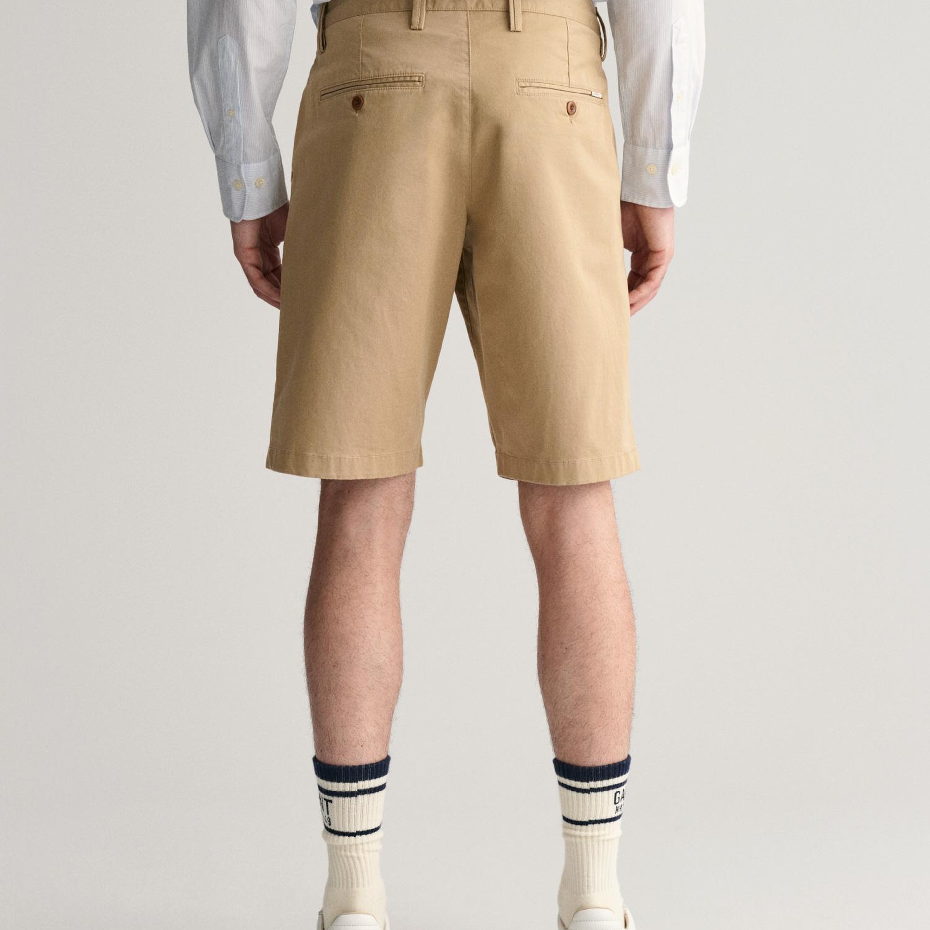 Gant Erkek Bej Relaxed Fit Chino Şort