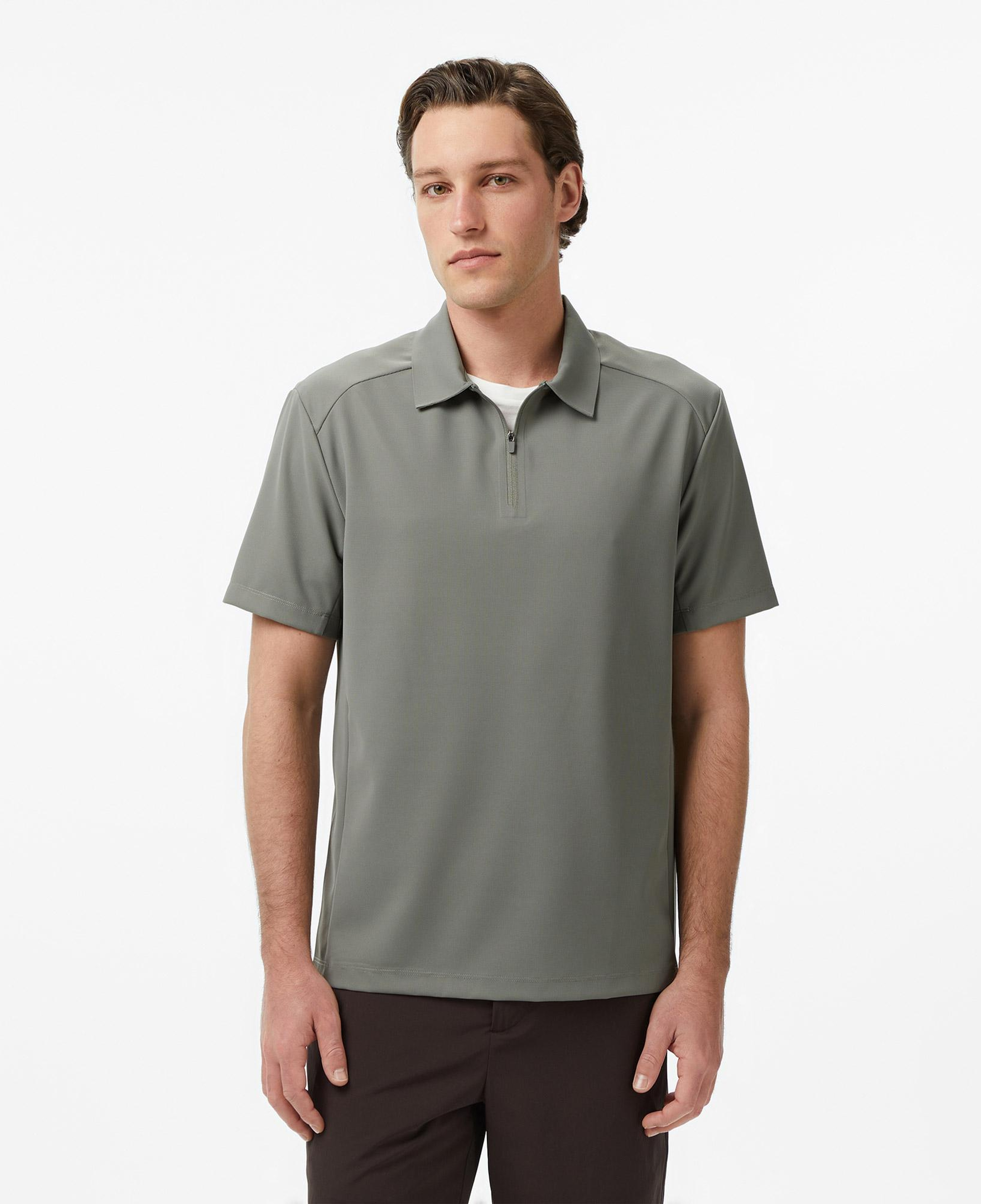 Nautica Erkek Yeşil Regular Fit Polo Yaka T-Shirt