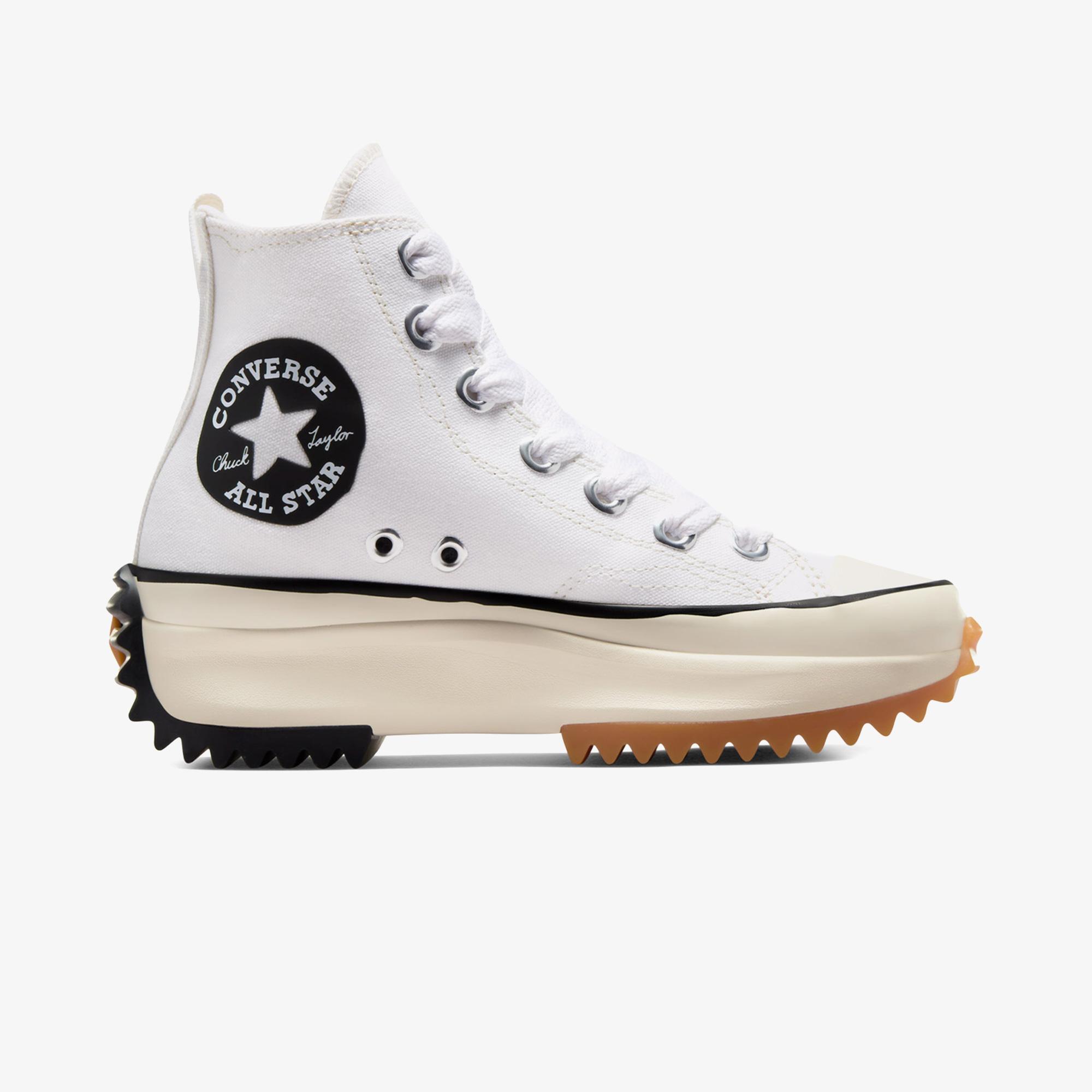 Converse Run Star Hike Unisex Beyaz Platform Sneaker