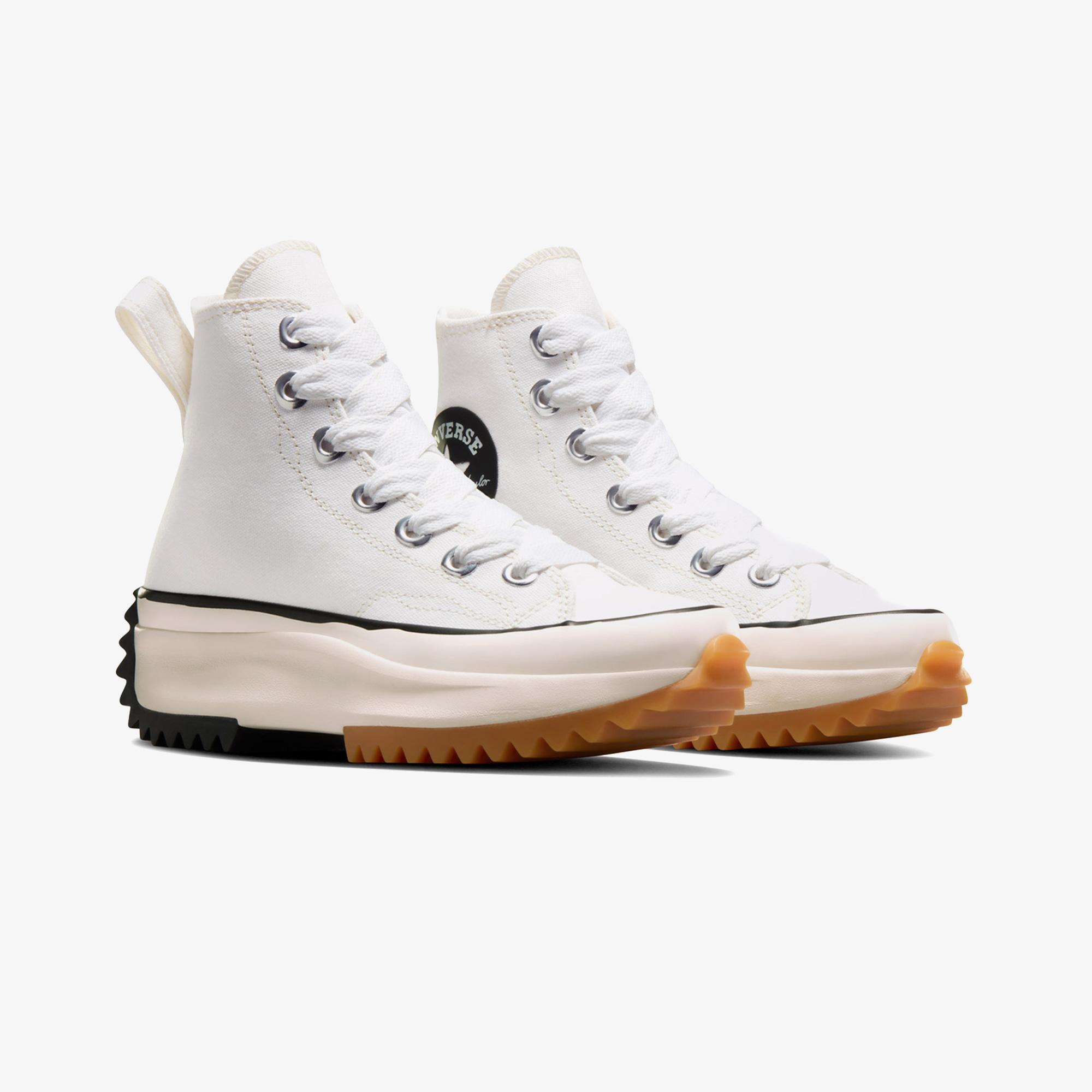 Converse Run Star Hike Unisex Beyaz Platform Sneaker