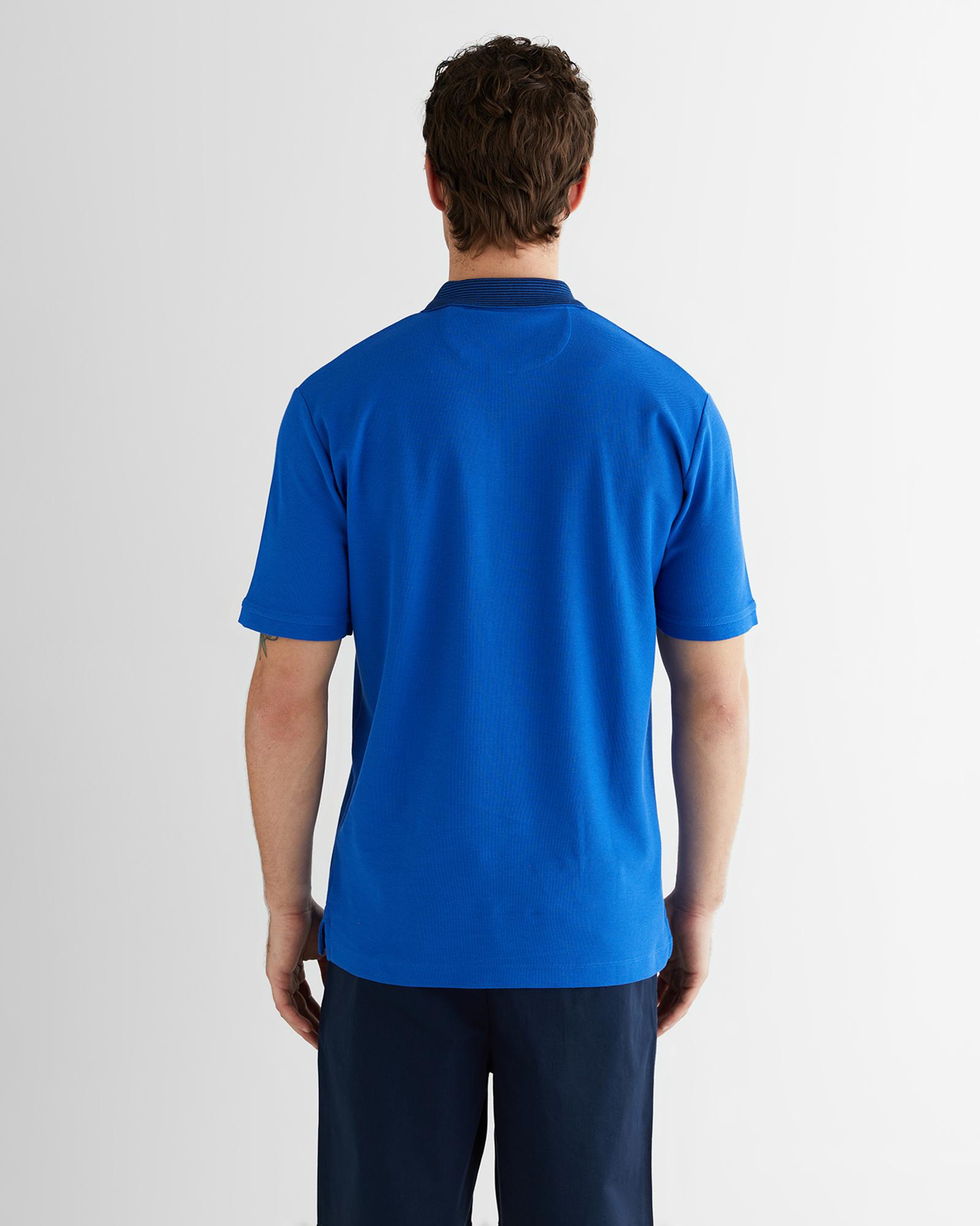 GANT Erkek Lacivert Regular Fit Polo