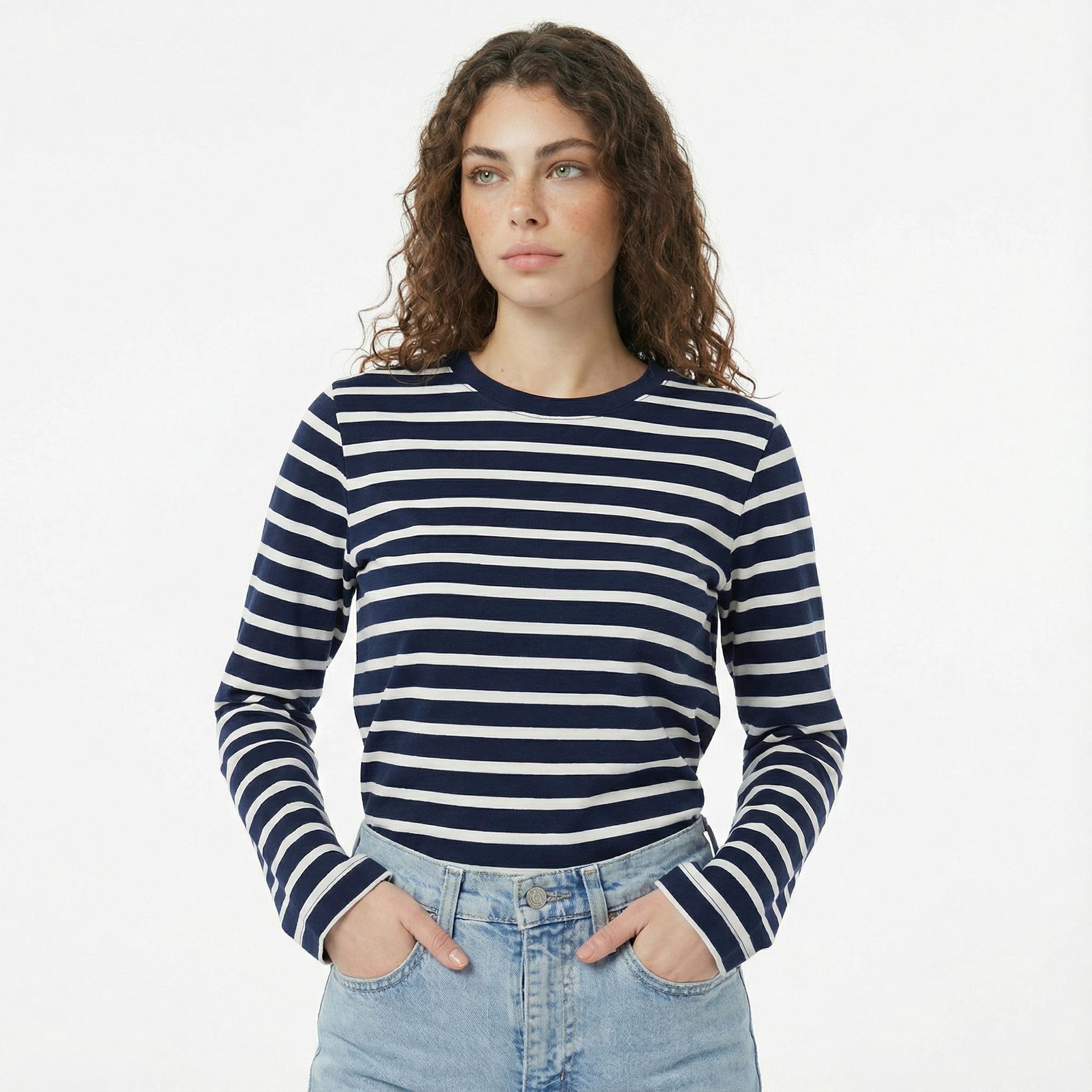 Levi's 724 High Rise Straight Kadın Mavi Jean