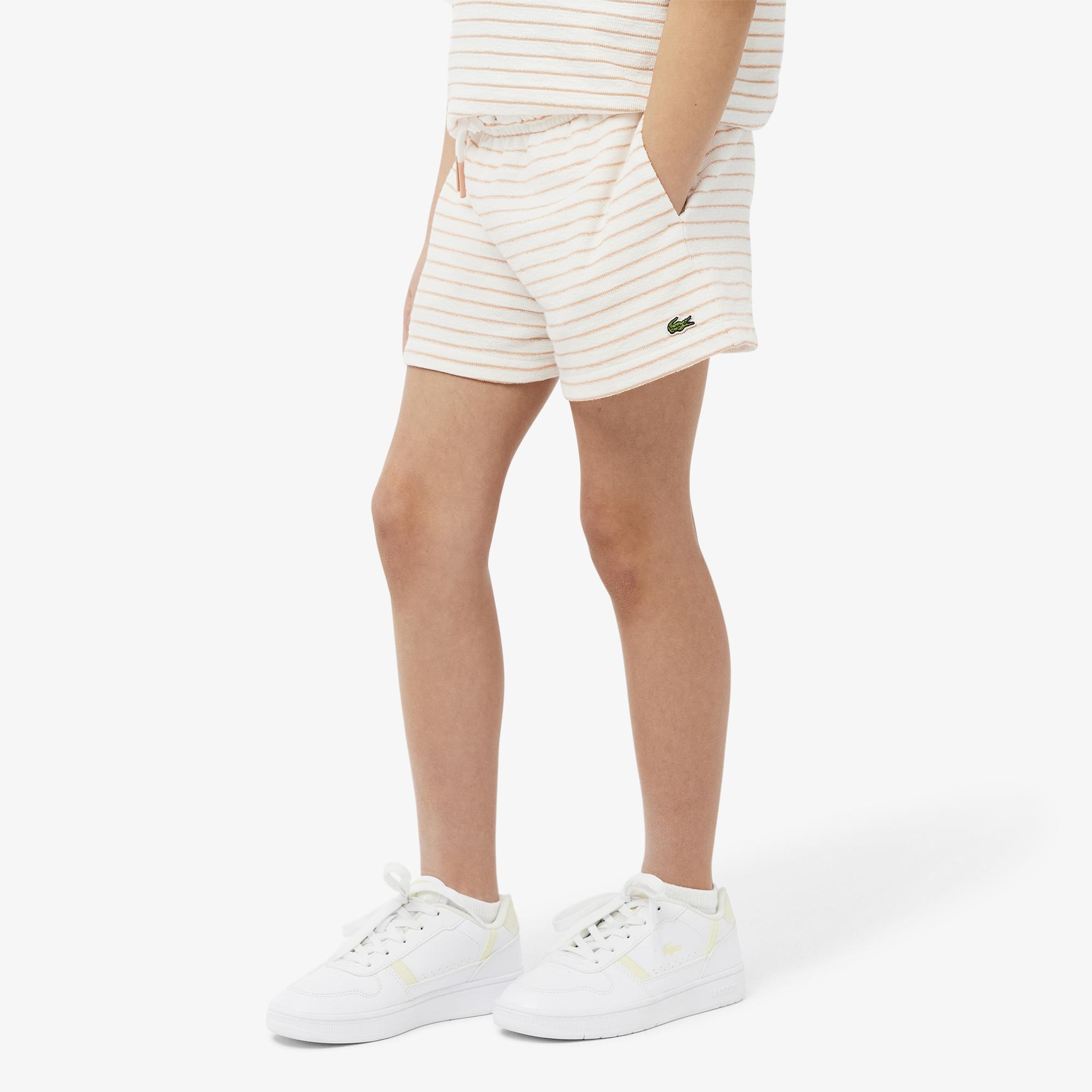 Lacoste Kız Çocuk Bej Şort