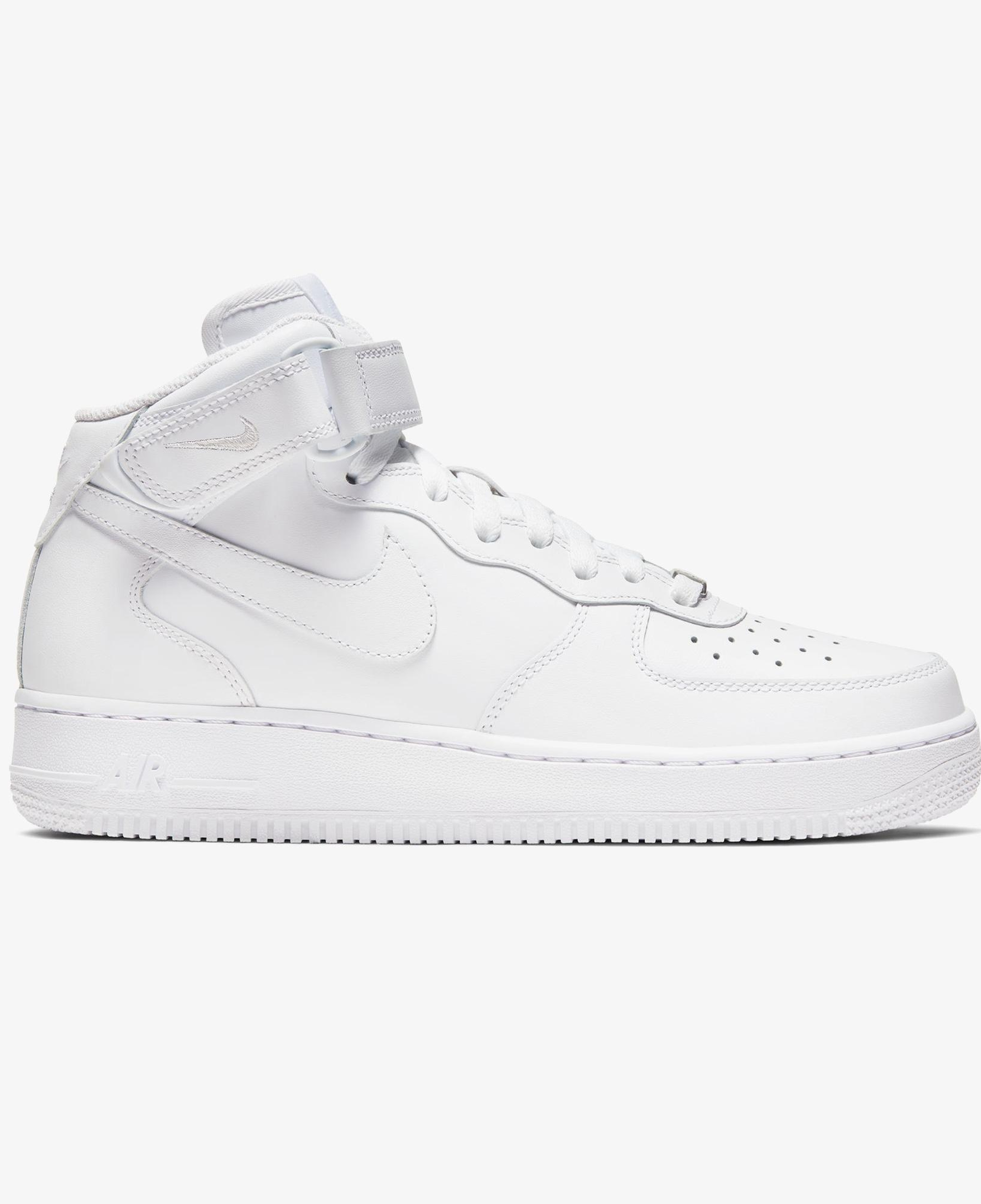 Nike Air Force 1 '07 Mid Kadın Beyaz Spor Ayakkabı