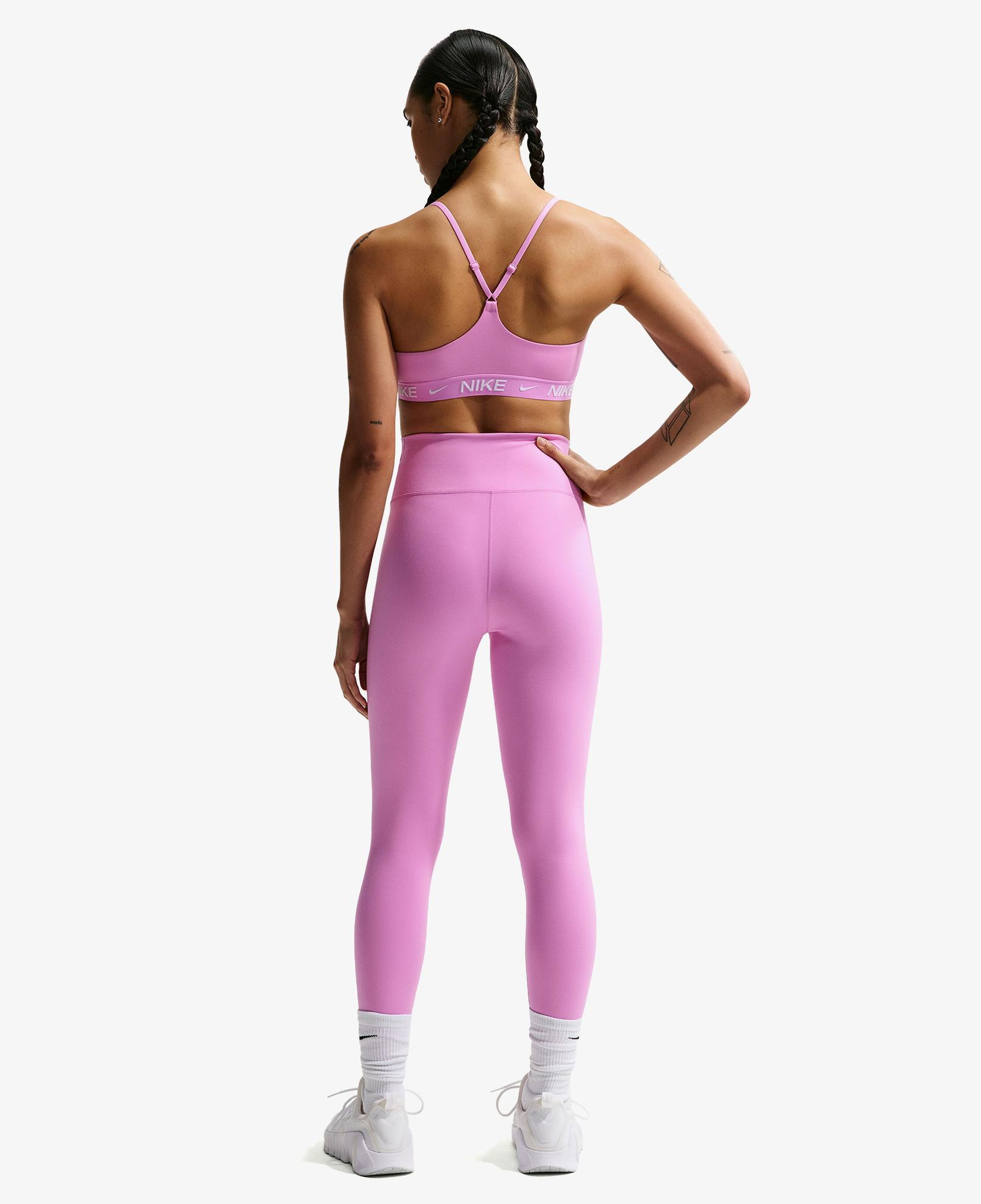 Nike Dri-Fit Indy Light Support Kadın Pembe Bra