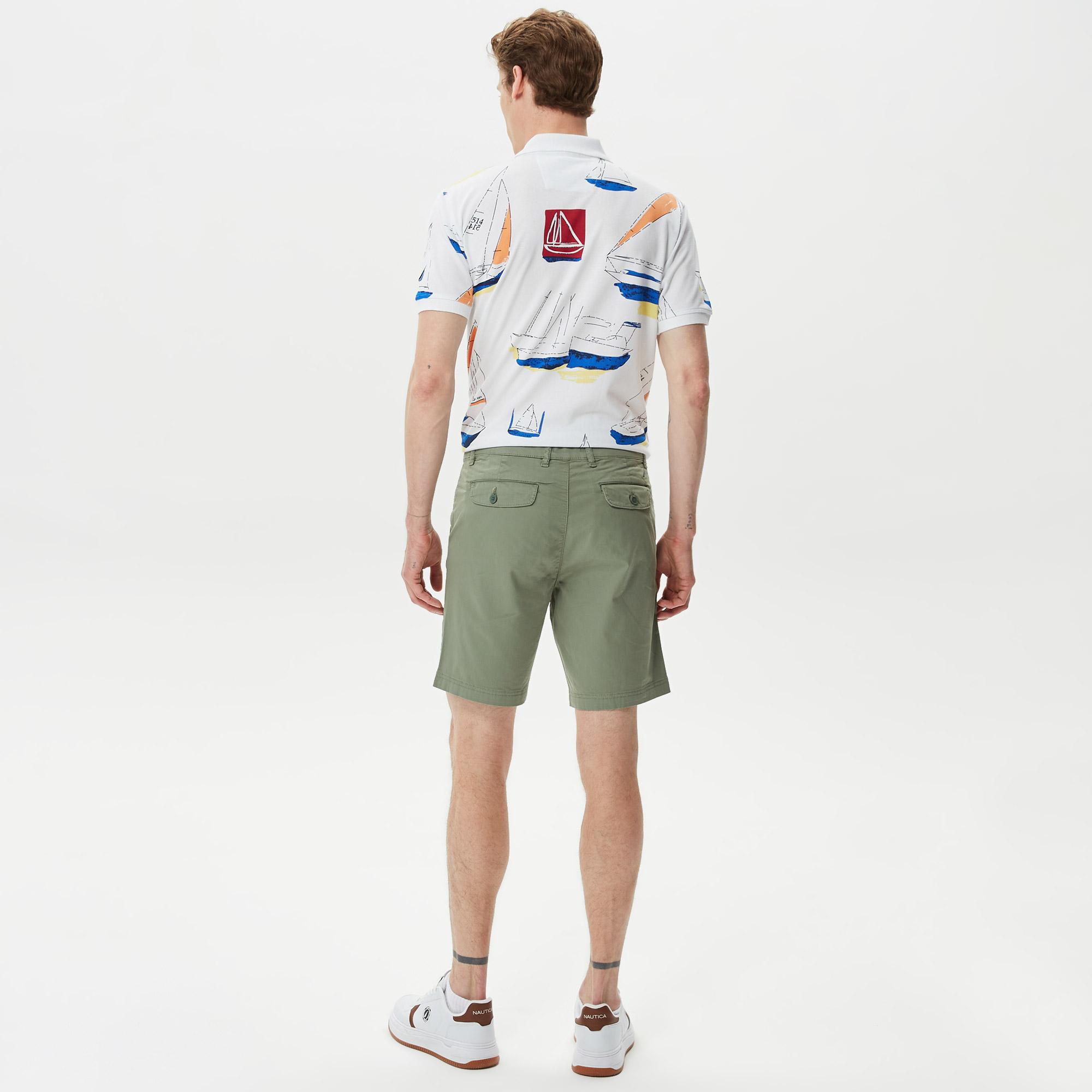 Nautica Erkek Yeşil Bermuda