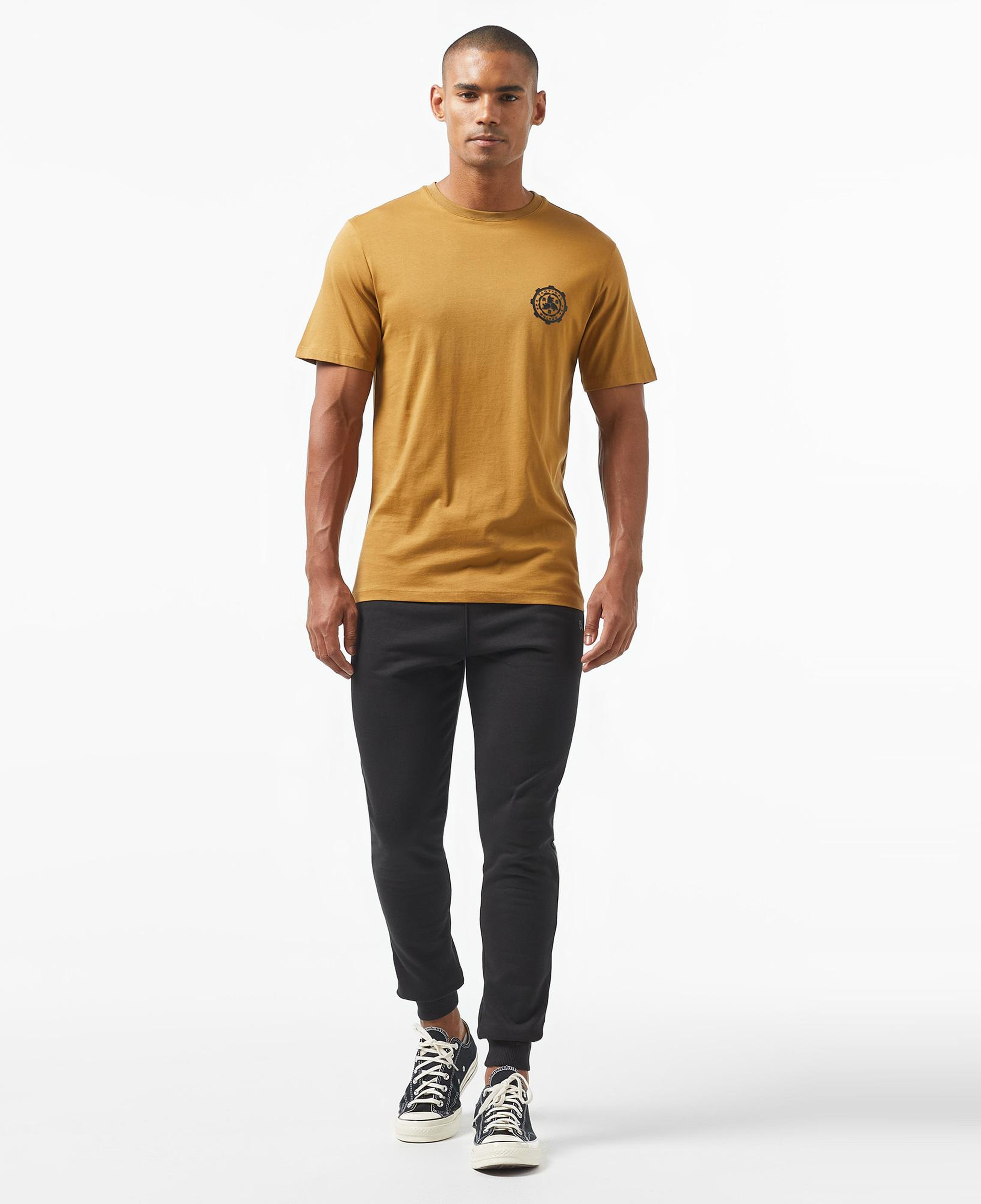 Tactical Wolves Classic Erkek Kahverengi T-Shirt