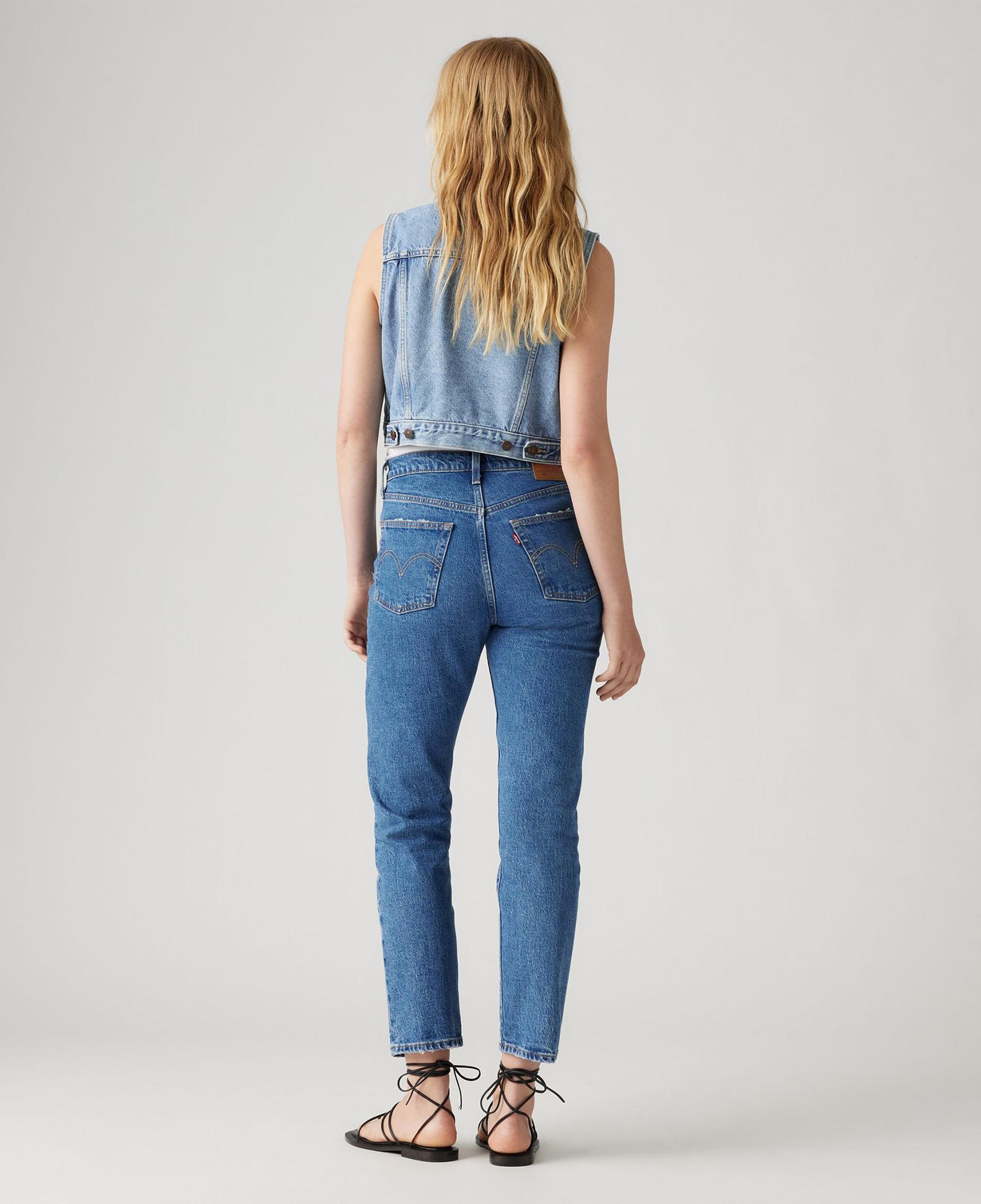 Levi's 501 Crop Jazz Pop Kadın Mavi Jean