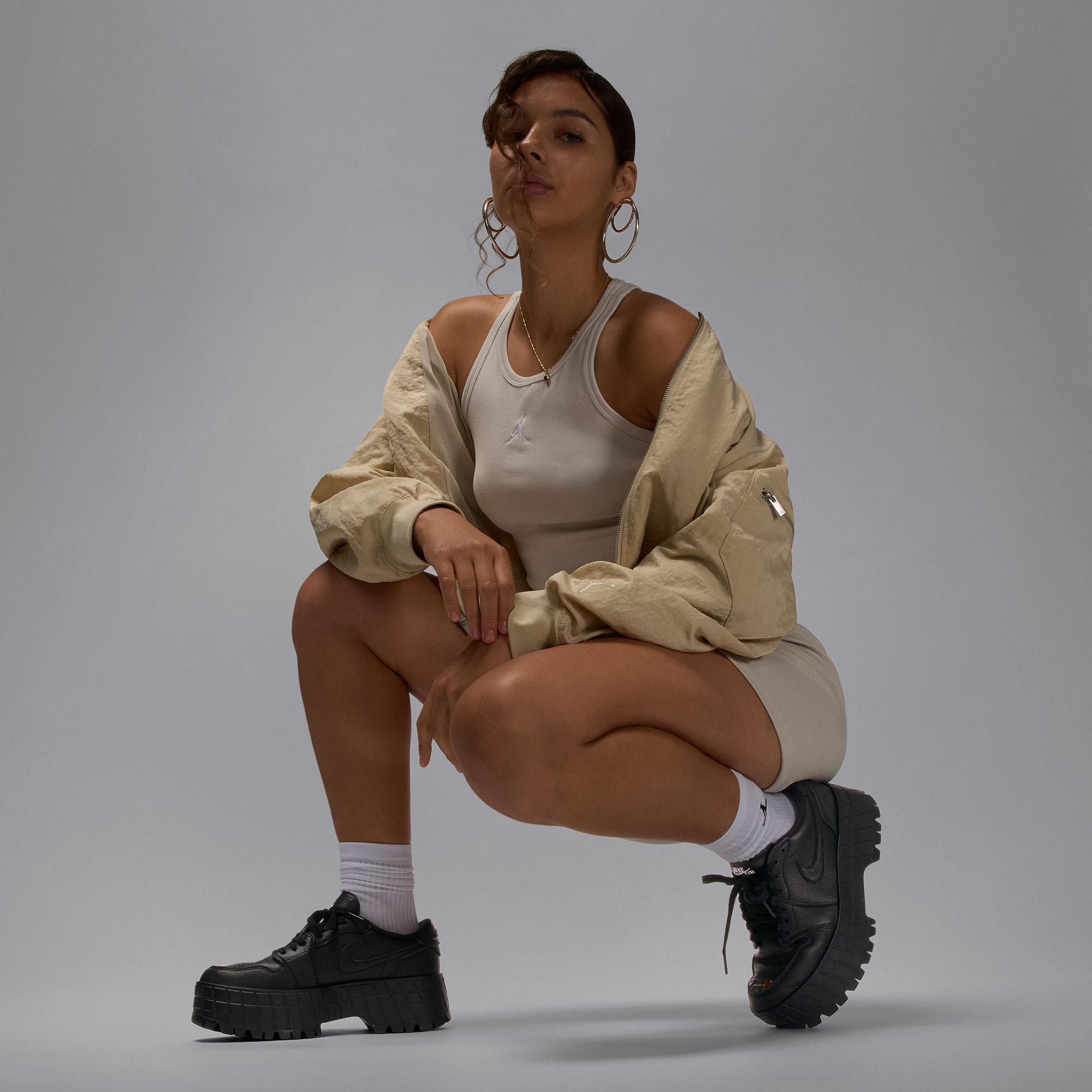 Jordan Air 1 Brooklyn Low Kadın Siyah Spor Ayakkabı