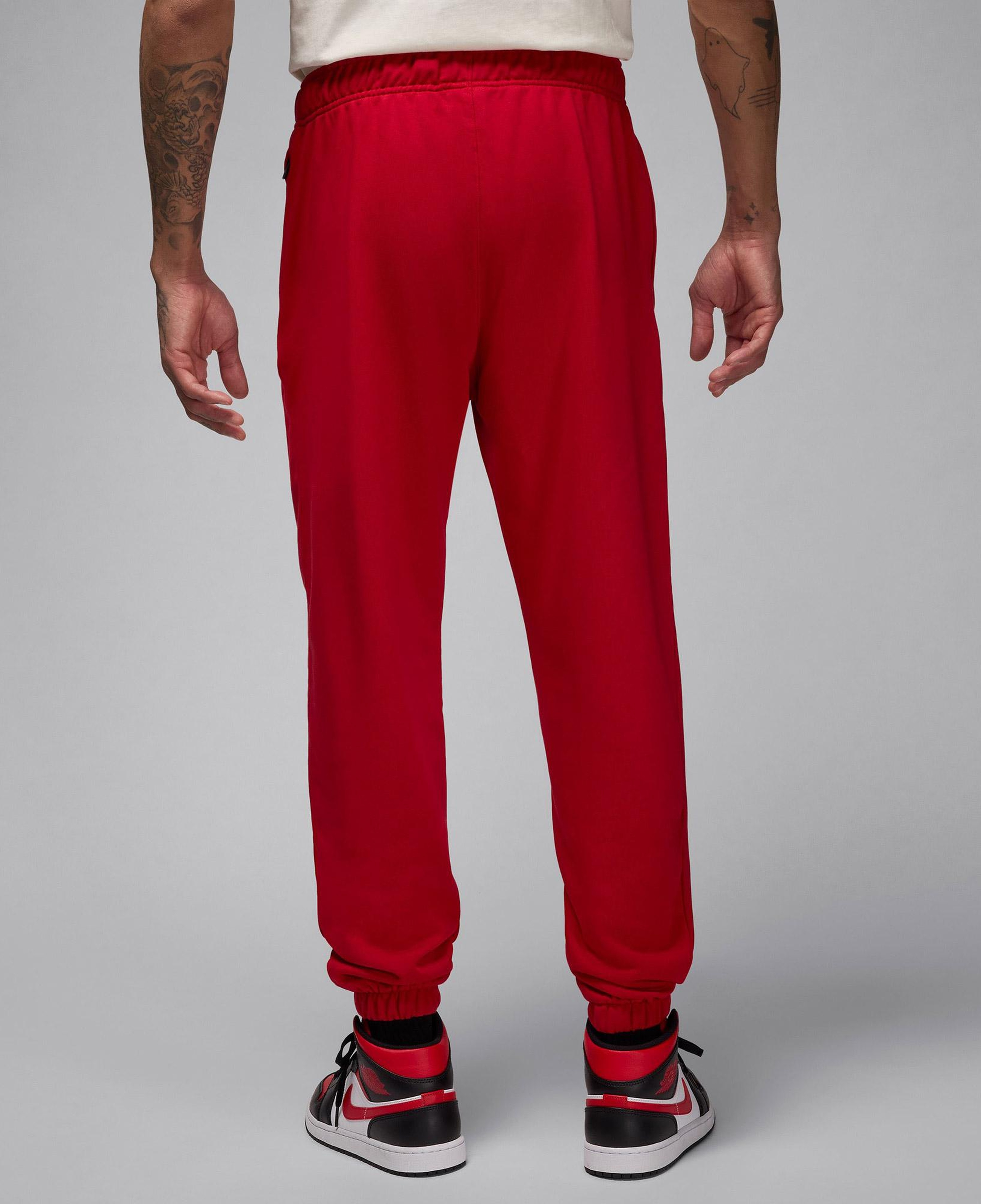 Jordan Dri-Fit Sport Crossover Fleece Erkek Kırmızı Eşofman Altı