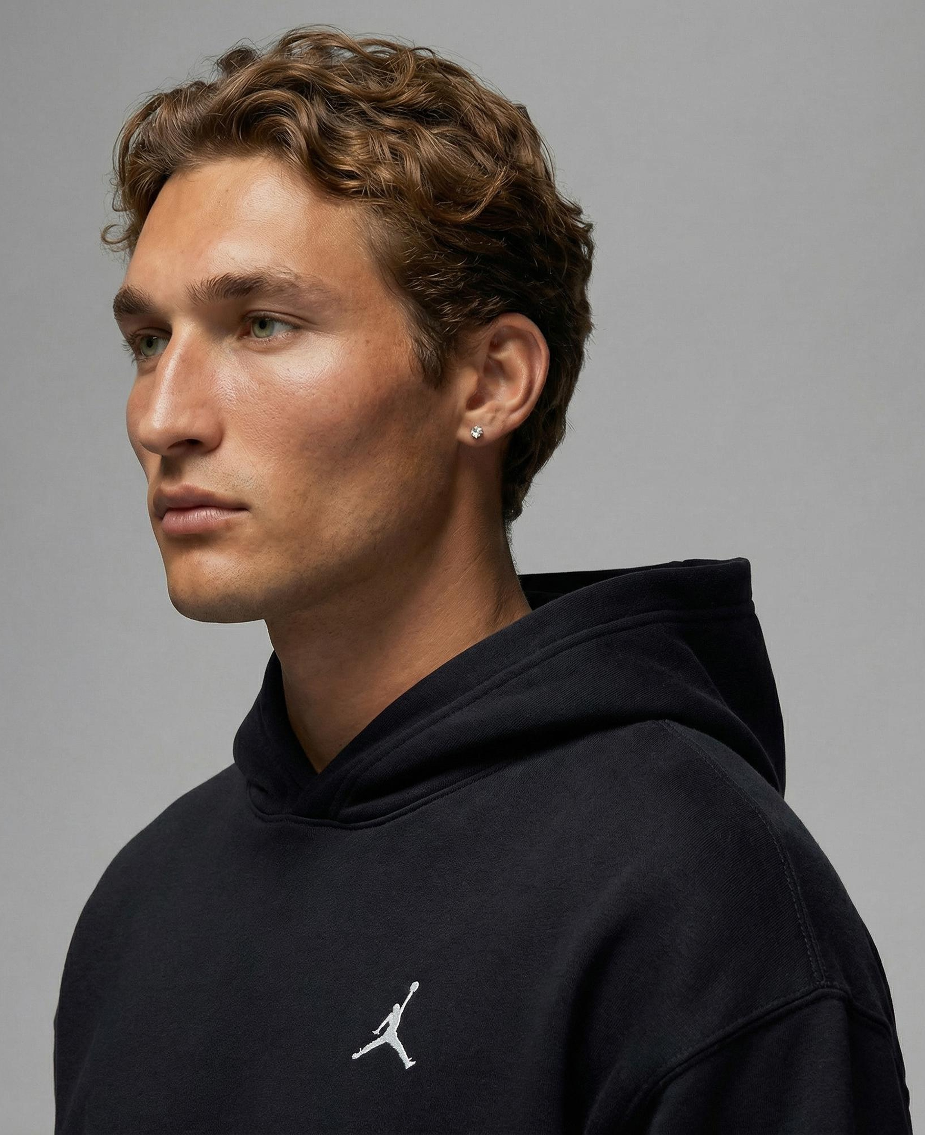 Jordan Brooklyn Fleece Erkek Siyah Sweatshirt