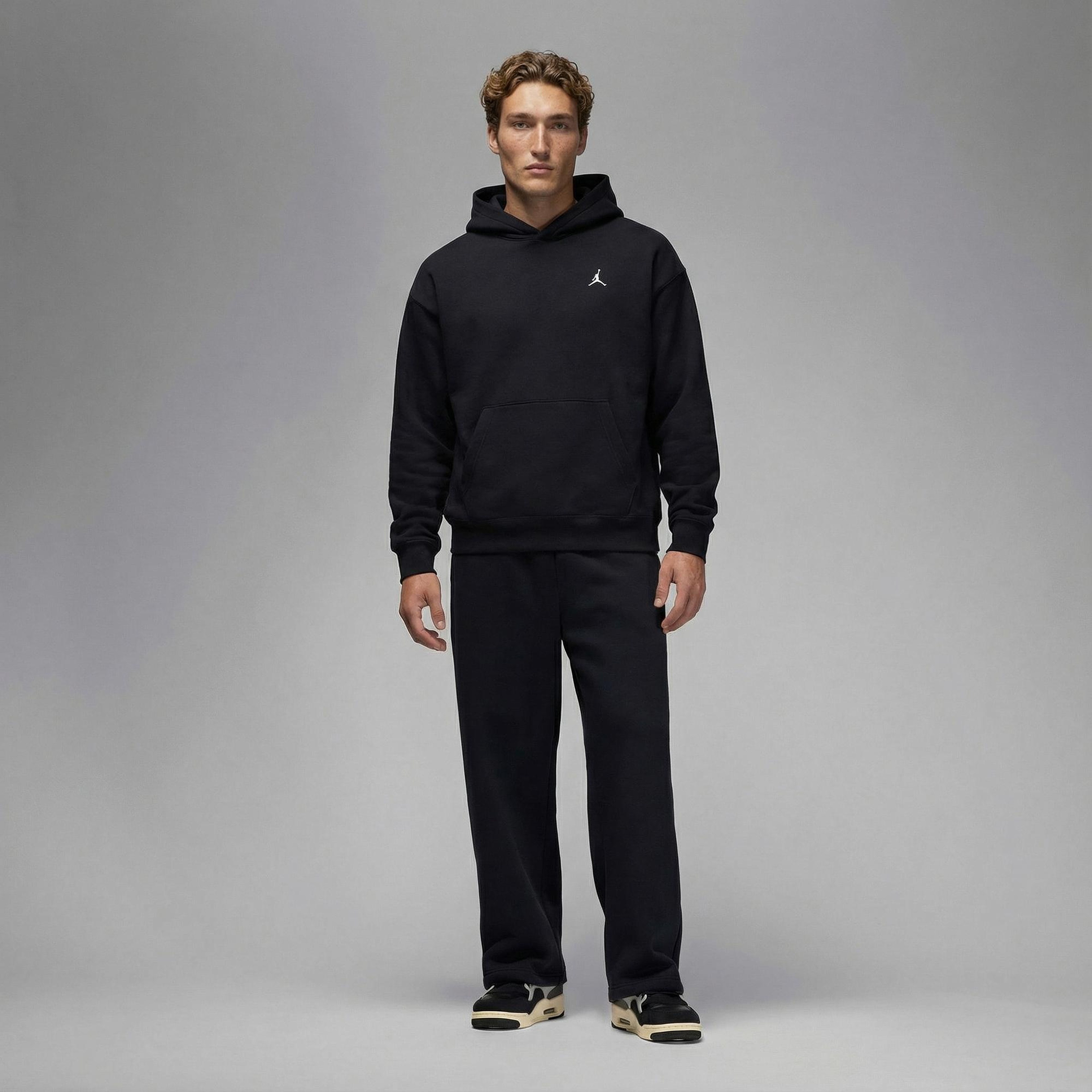 Jordan Brooklyn Fleece Erkek Siyah Sweatshirt