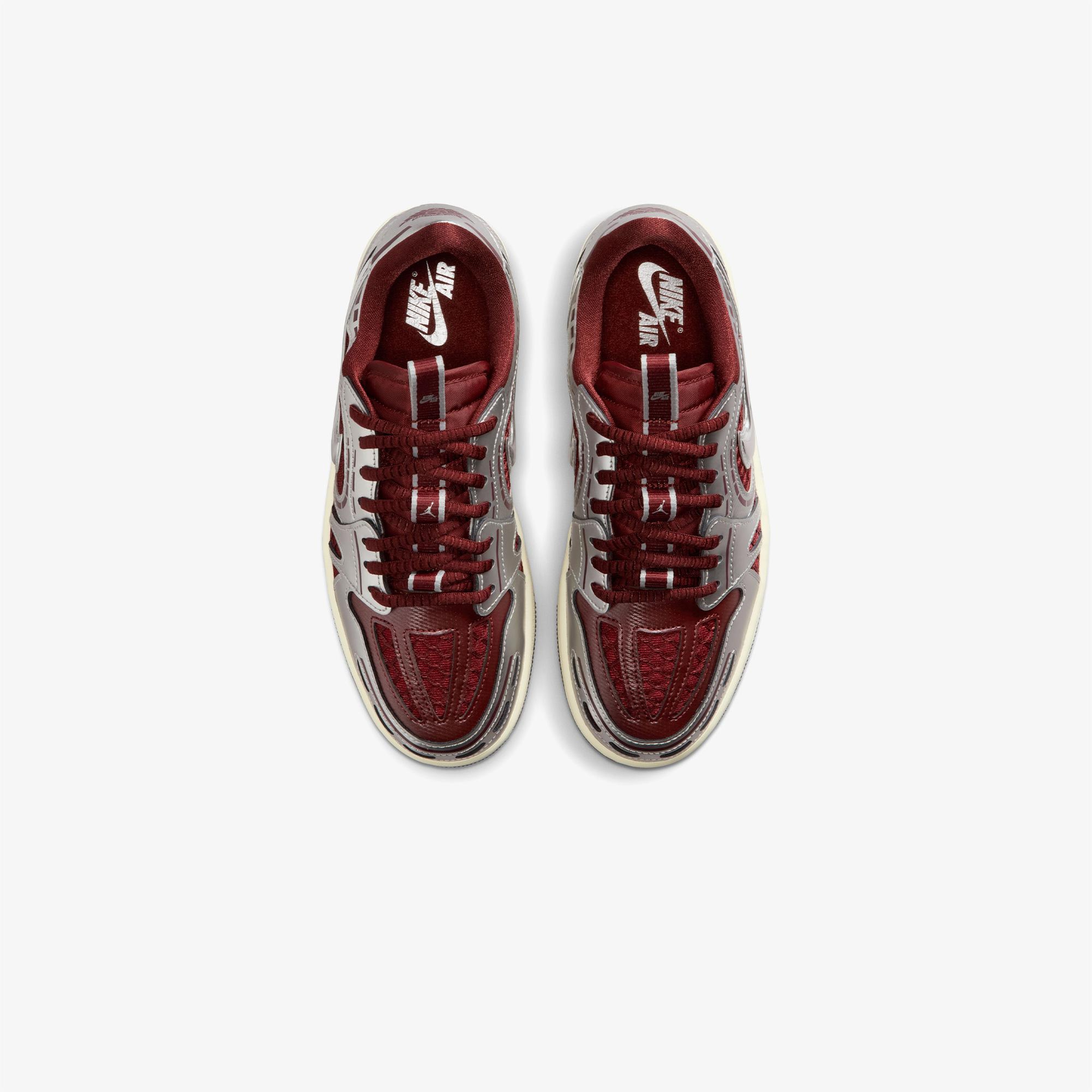 Jordan Air 1 Low Method of Make Kadın Bordo Spor Ayakkabı