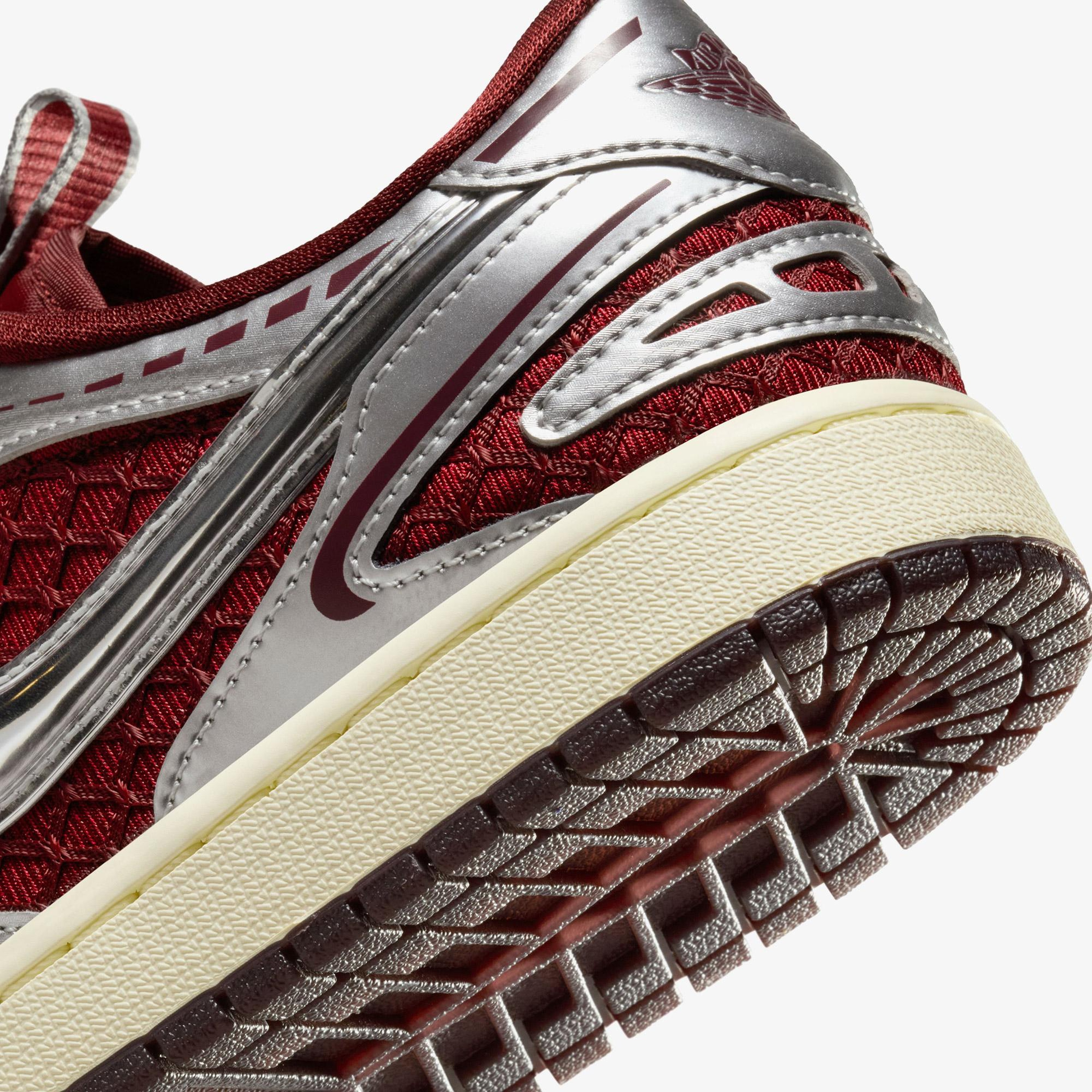 Jordan Air 1 Low Method of Make Kadın Bordo Spor Ayakkabı