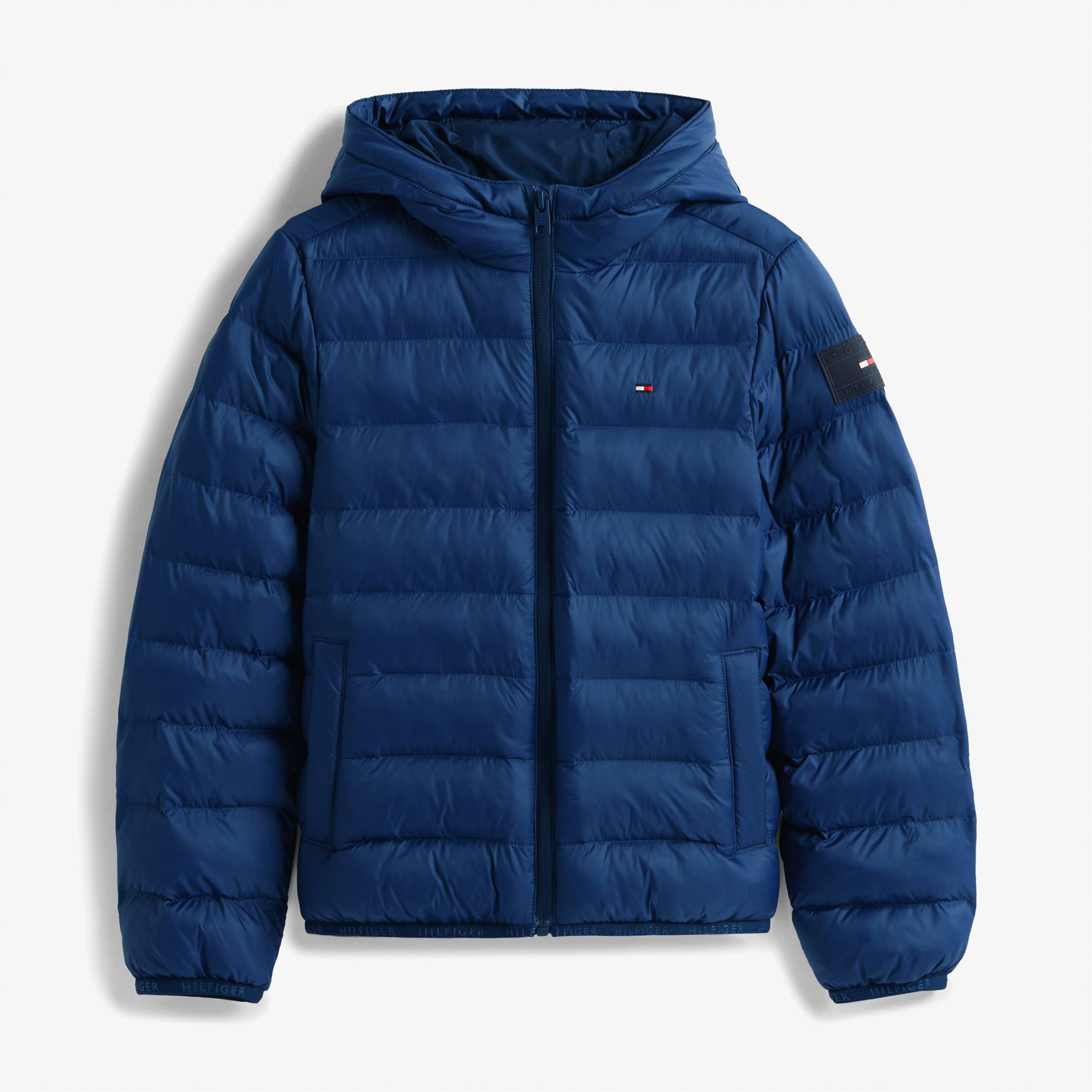 Tommy Hilfiger Lightweight Çocuk Lacivert Puffer Mont
