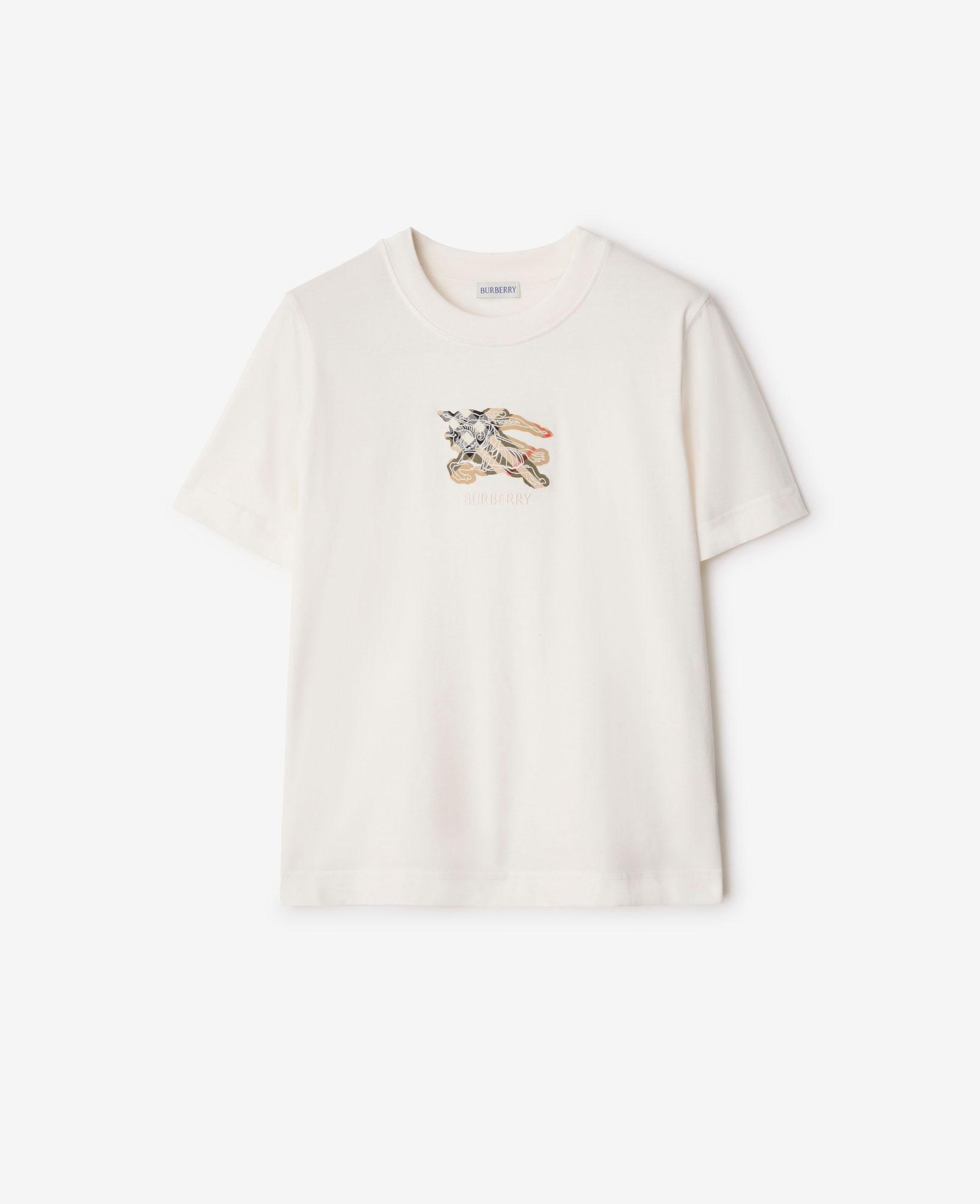 Burberry Frankie Kadın Beyaz T-Shirt