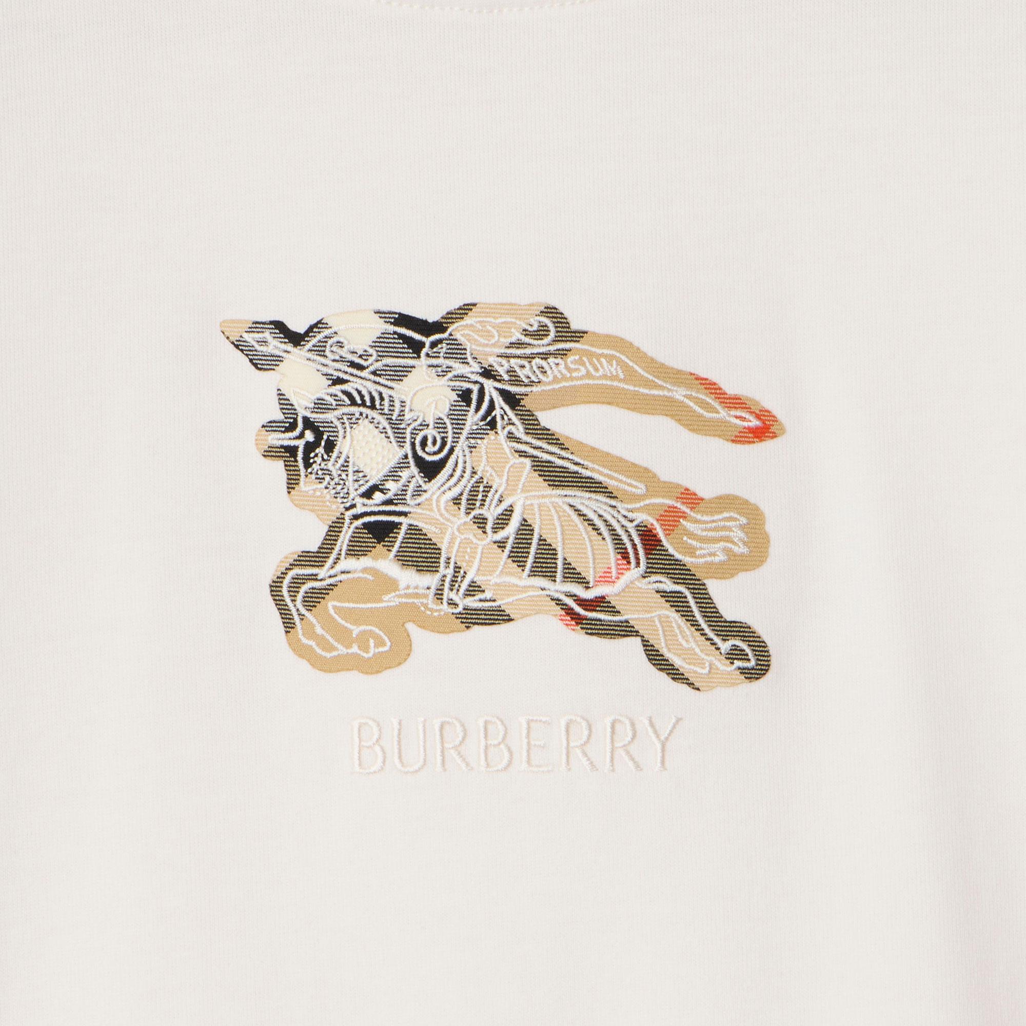 Burberry Frankie Kadın Beyaz T-Shirt