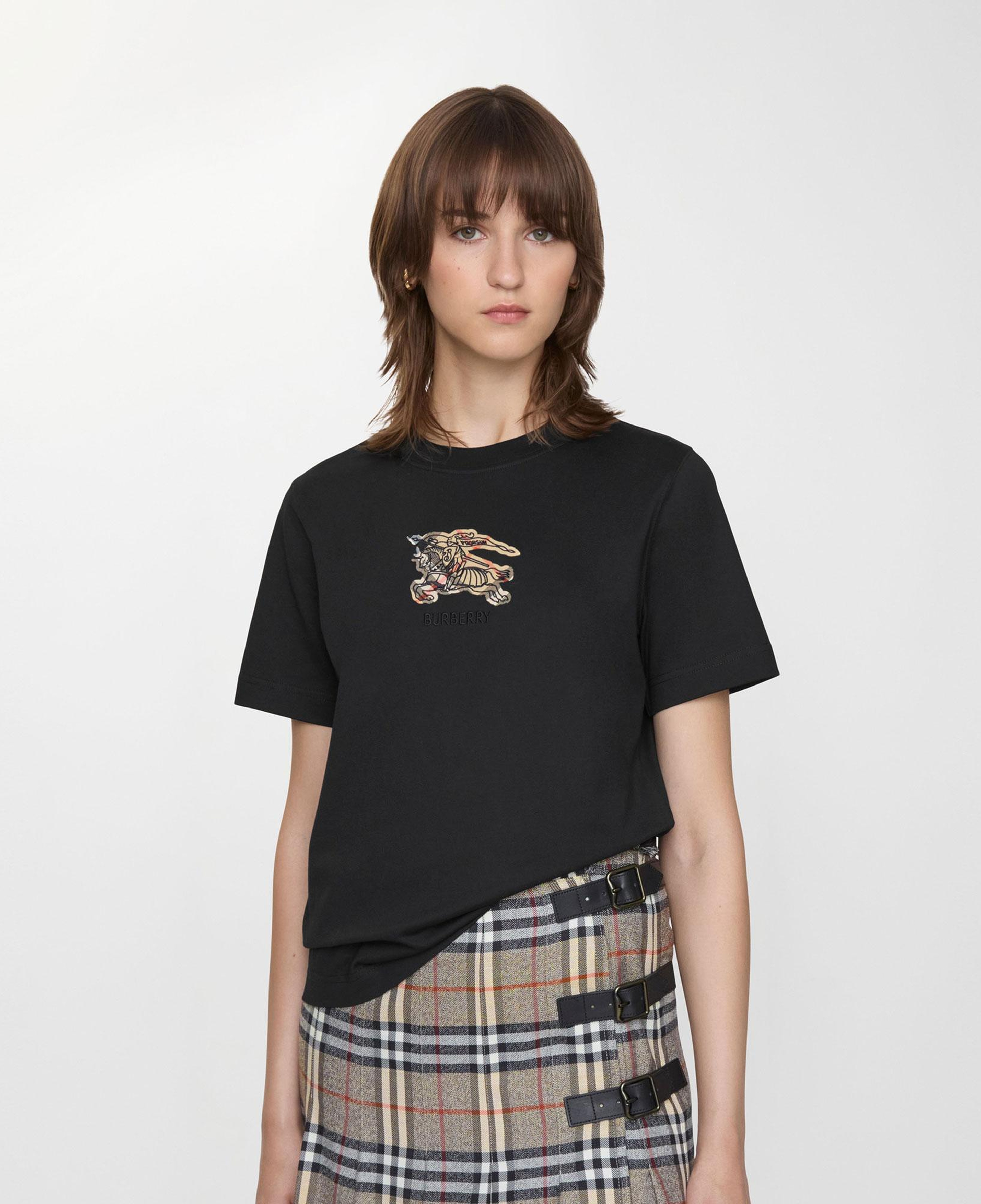 Burberry Frankie Kadın Siyah T-Shirt