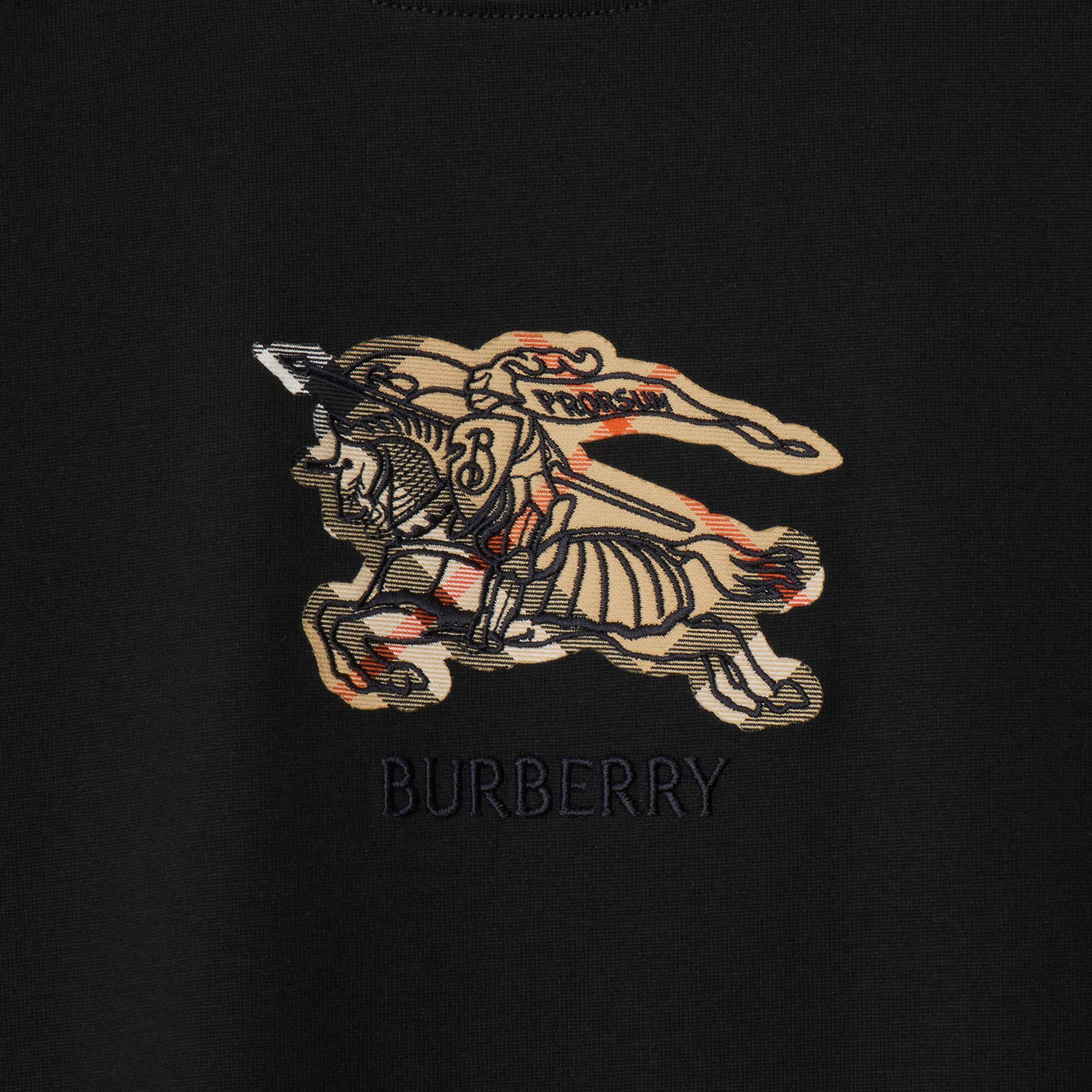 Burberry Frankie Kadın Siyah T-Shirt