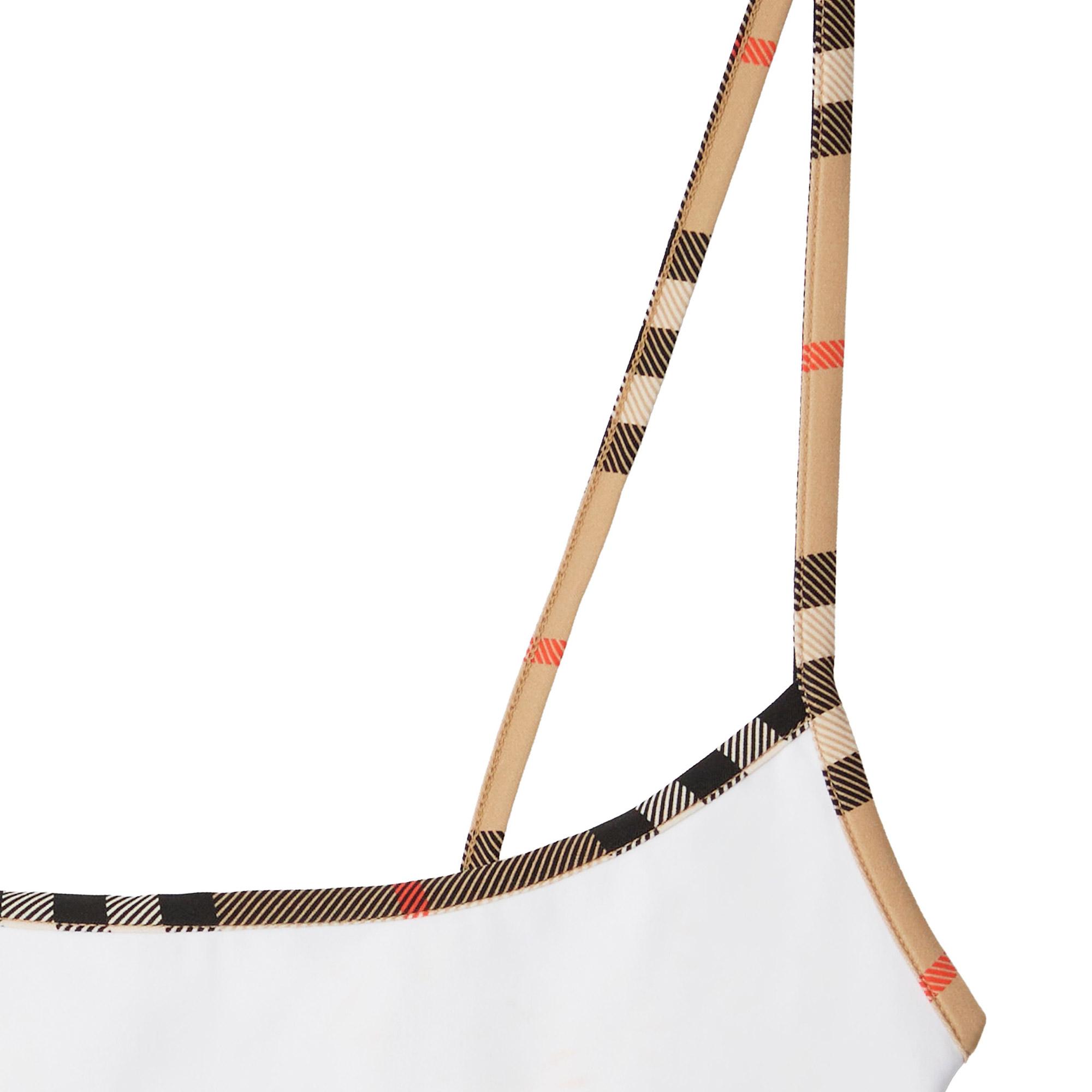 Burberry Starla Kadın Beyaz Bikini Üstü