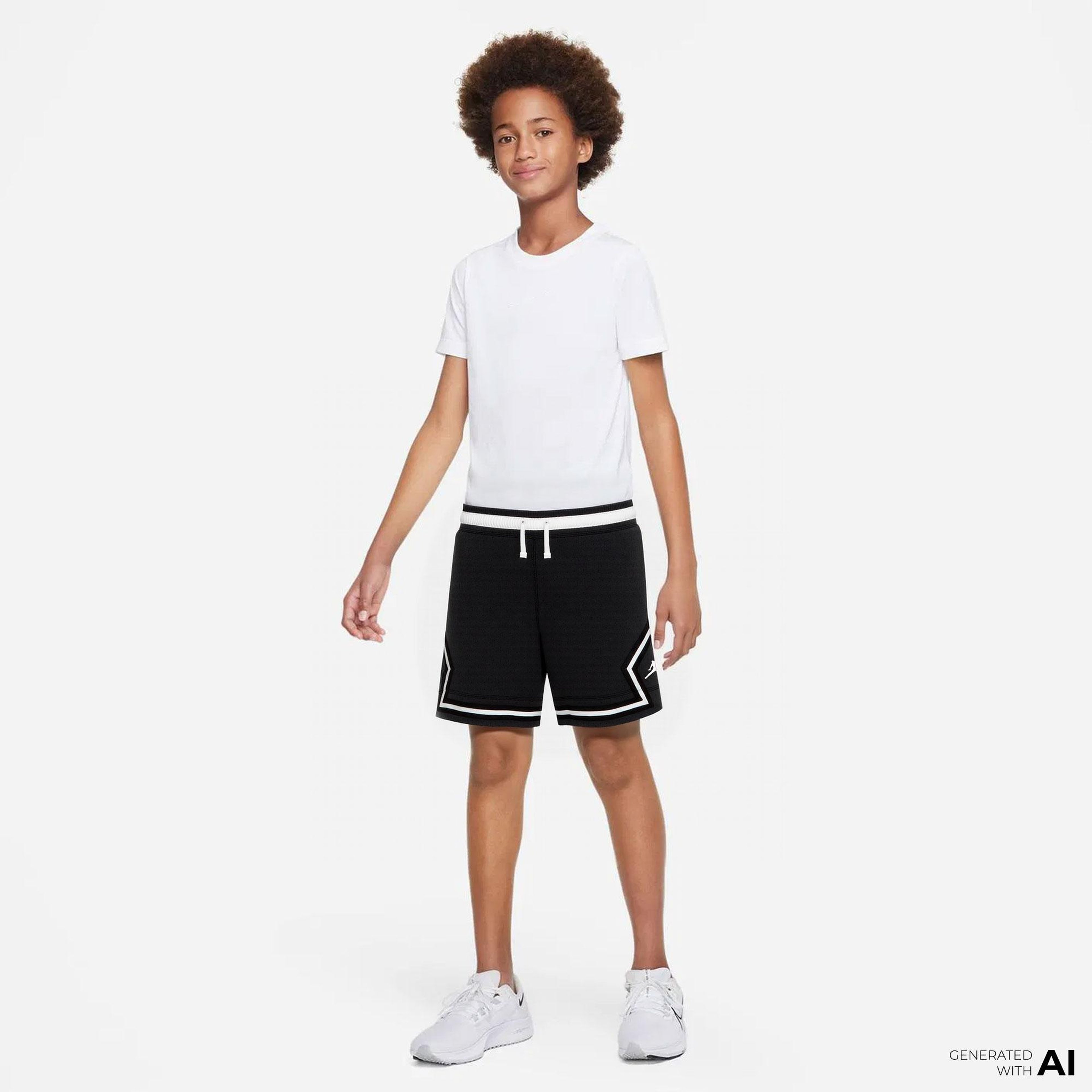 Jordan Jdb MJ Sport Diamond Short Çocuk Siyah Dri-Fit Şort