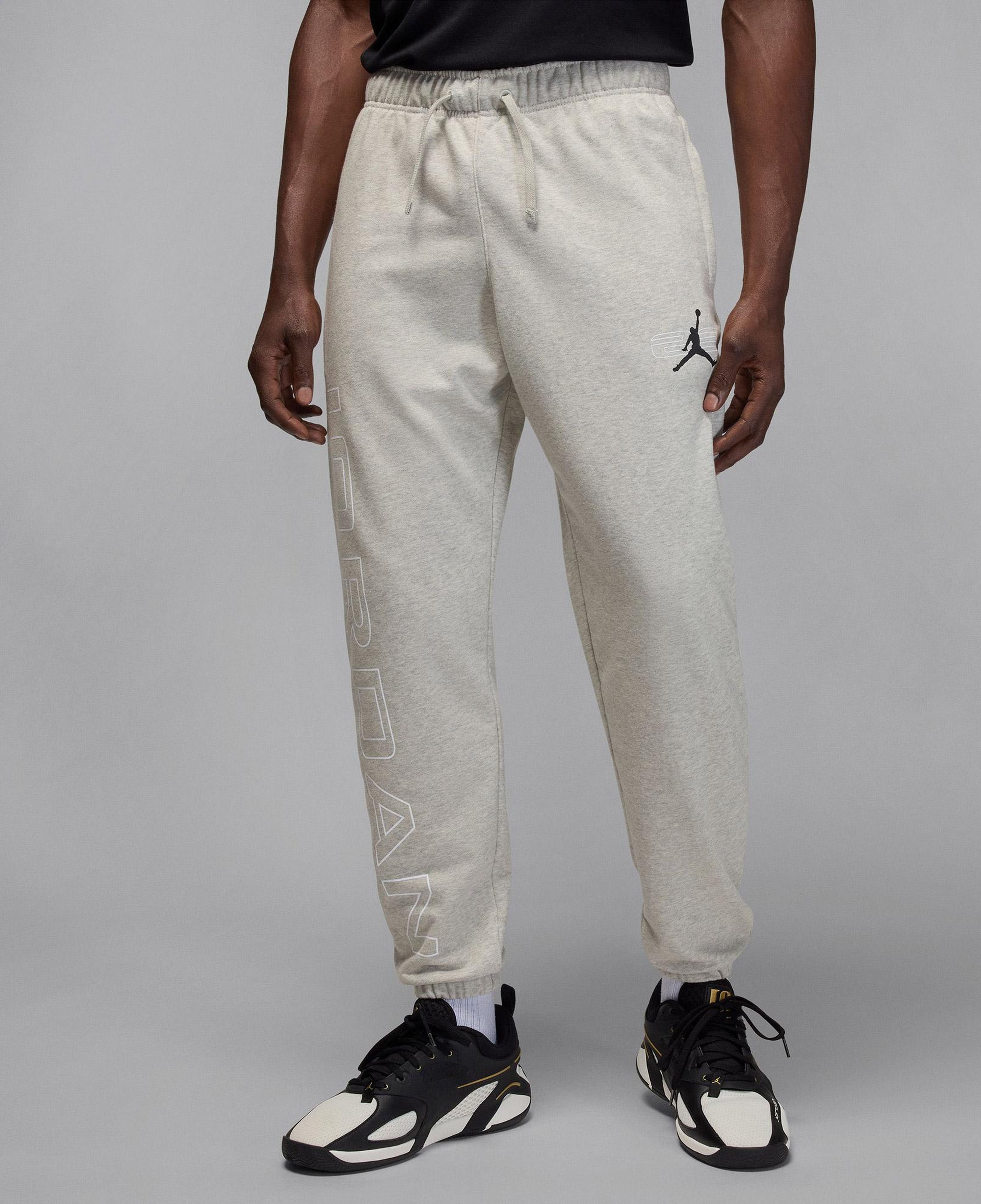 Jordan Sport Crossover Graphic Fleece Erkek Gri Eşofman Altı