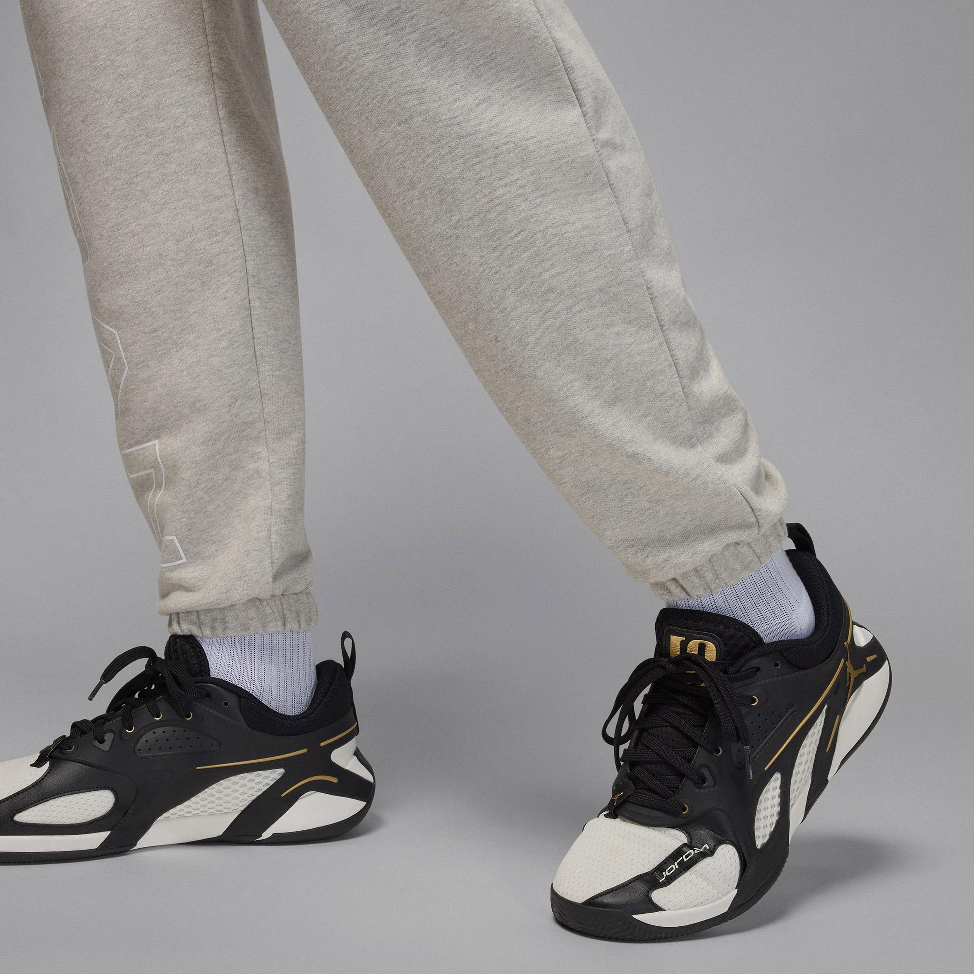 Jordan Sport Crossover Graphic Fleece Erkek Gri Eşofman Altı