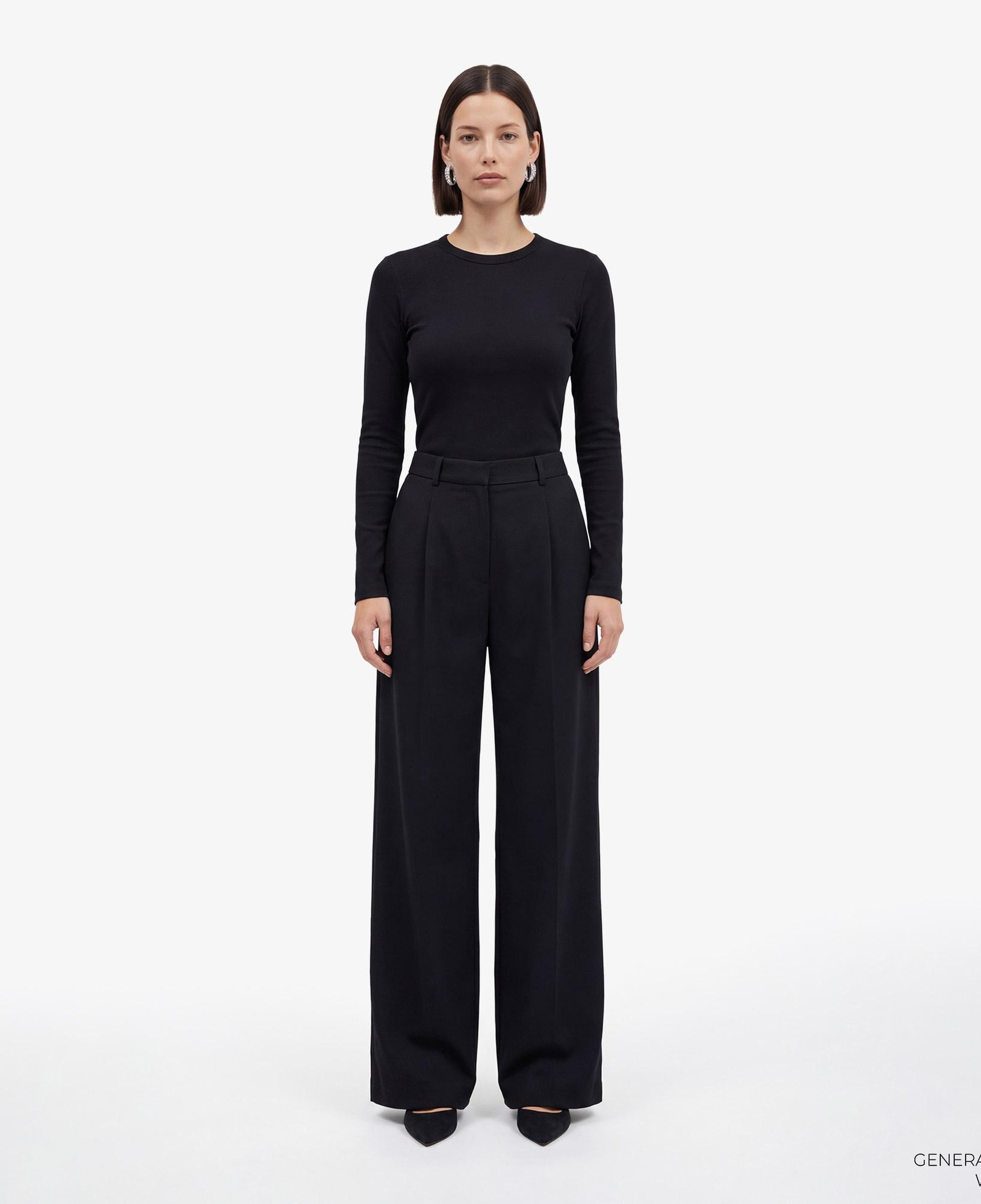 Fabby Kadın Siyah T-Shirt