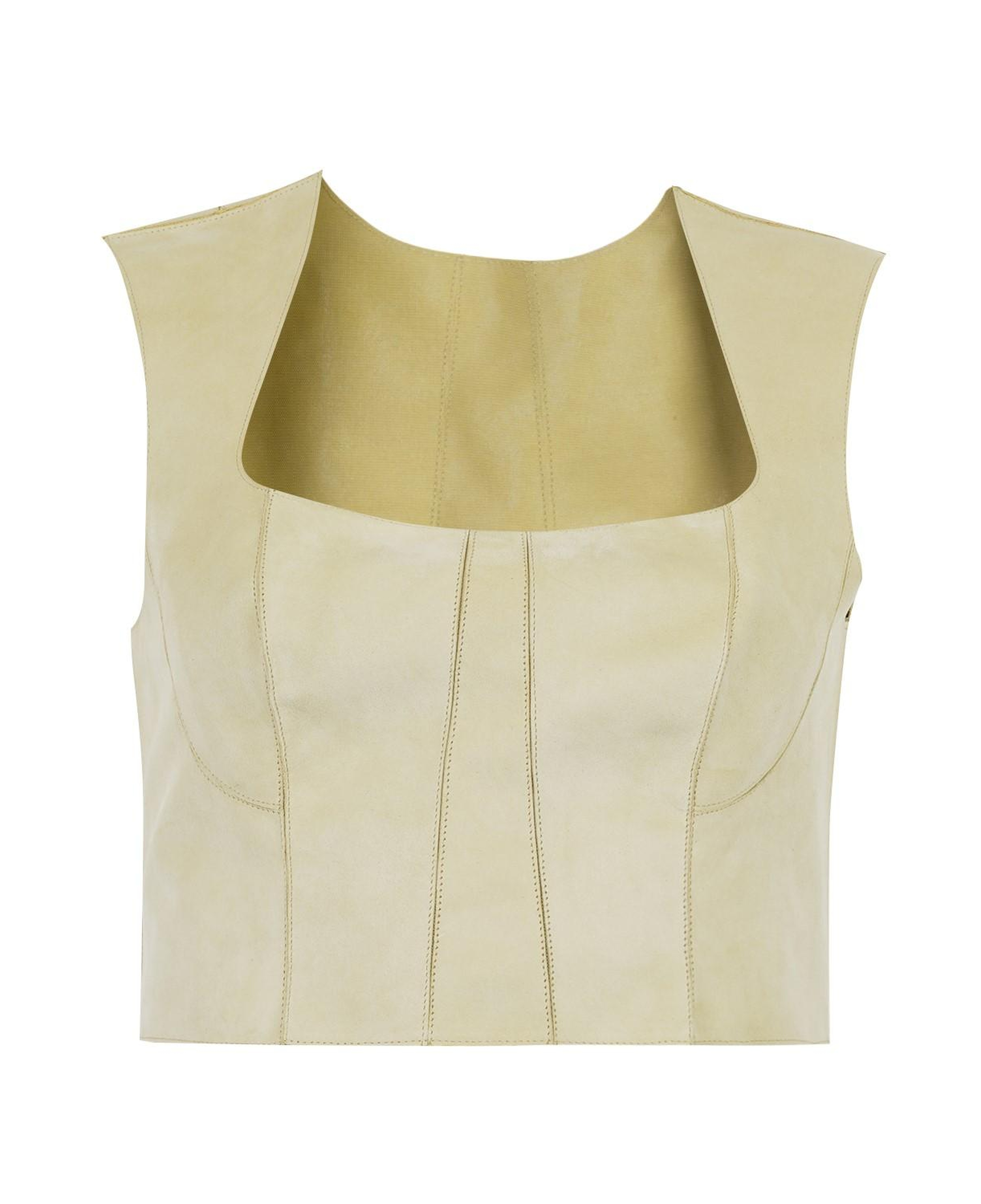 Lissandra Yeşil Kadın Deri Büstiyer