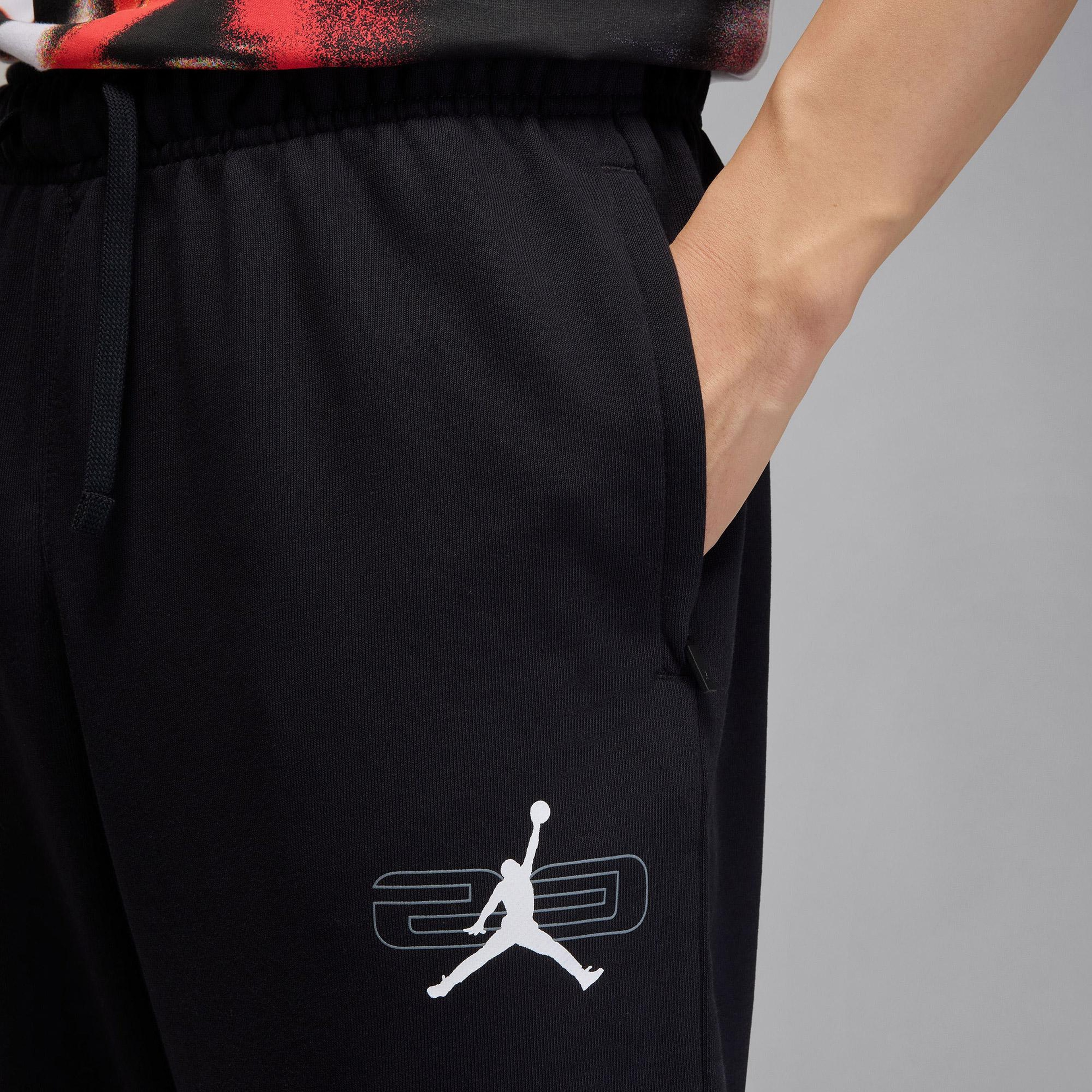 Jordan Sport Crossover Graphic Fleece Erkek Siyah Eşofman Altı