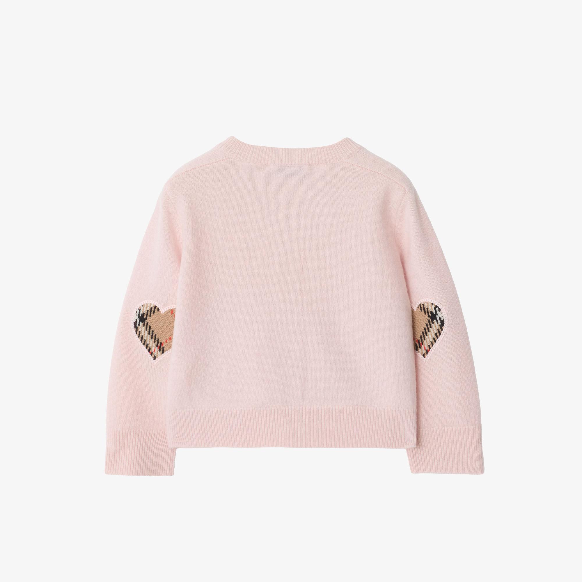 Burberry Ailsa Çocuk Pembe Hırka