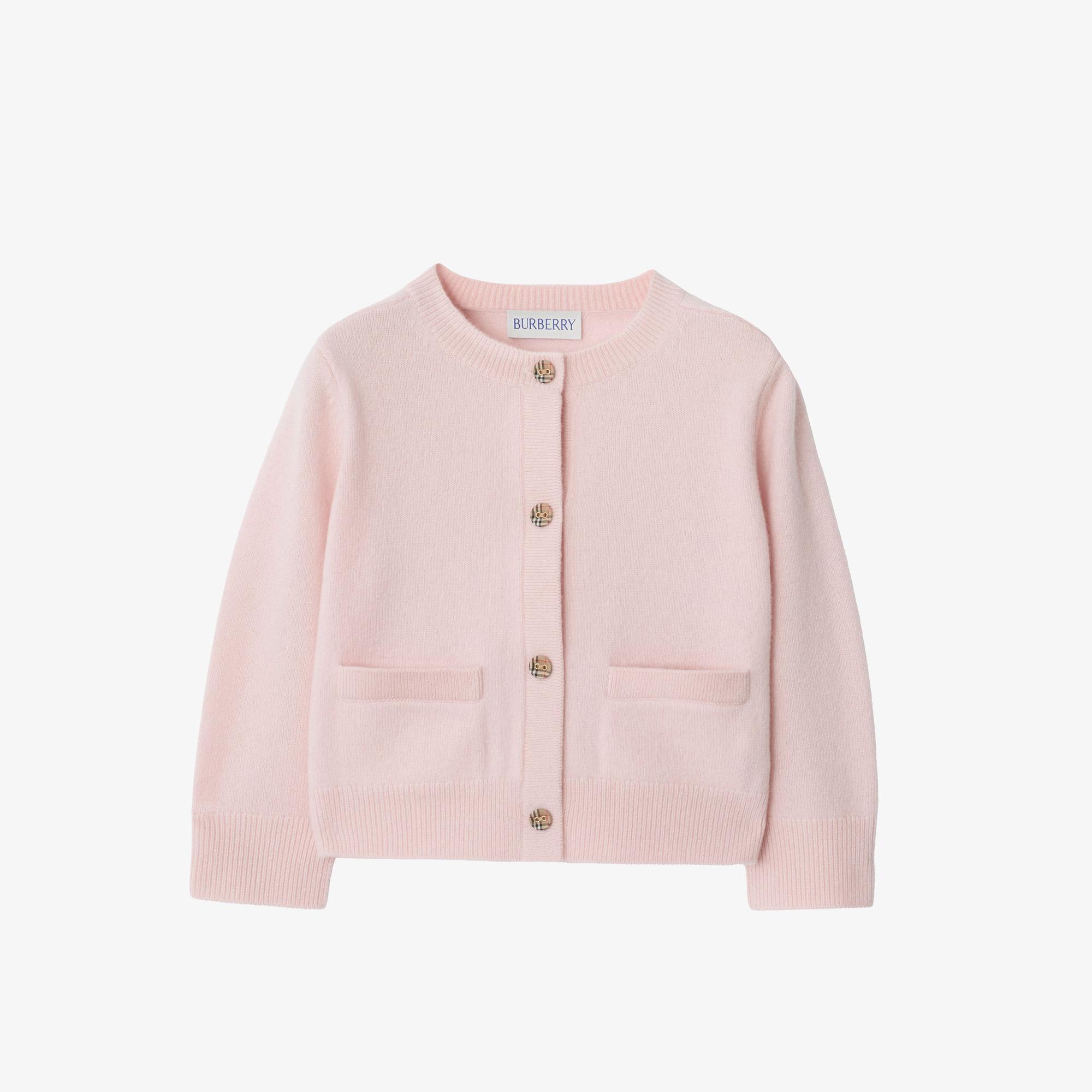 Burberry Ailsa Çocuk Pembe Hırka